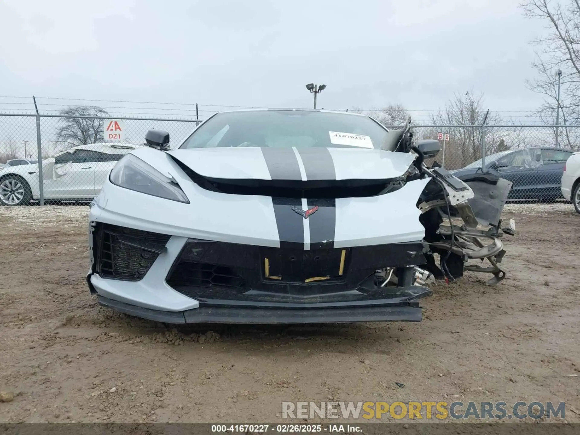 18 Photograph of a damaged car 1G1Y82D40L5110857 CHEVROLET CORVETTE STINGRAY 2020