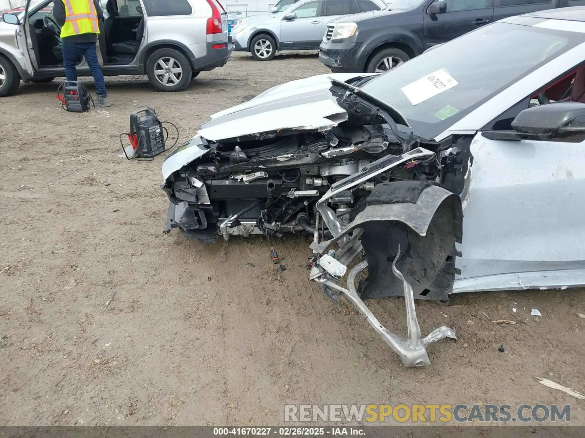 6 Photograph of a damaged car 1G1Y82D40L5110857 CHEVROLET CORVETTE STINGRAY 2020