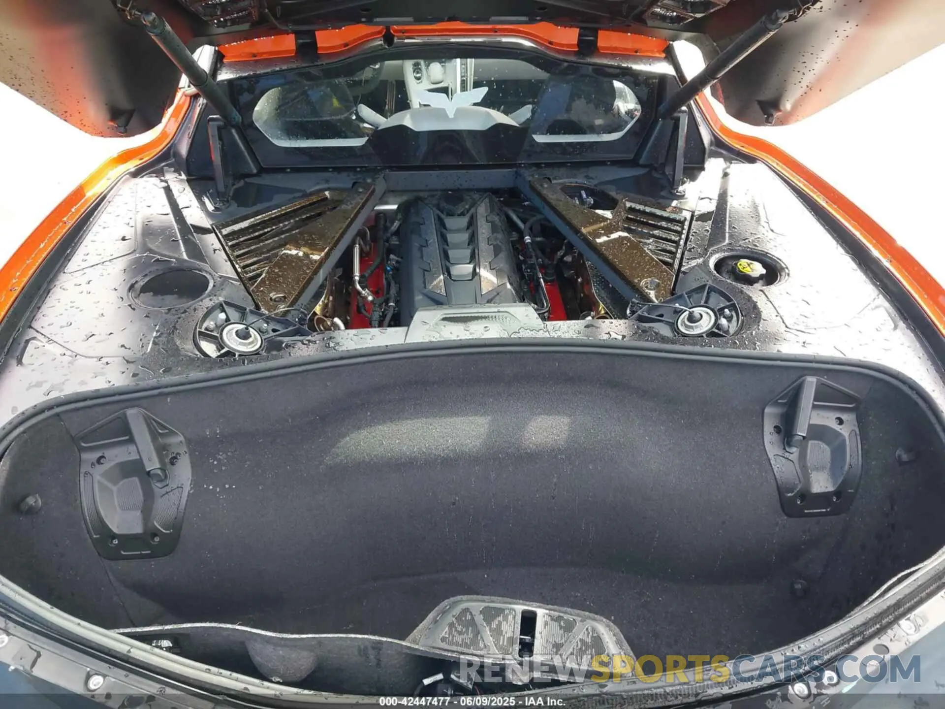 10 Photograph of a damaged car 1G1Y82D46L5105548 CHEVROLET CORVETTE STINGRAY 2020