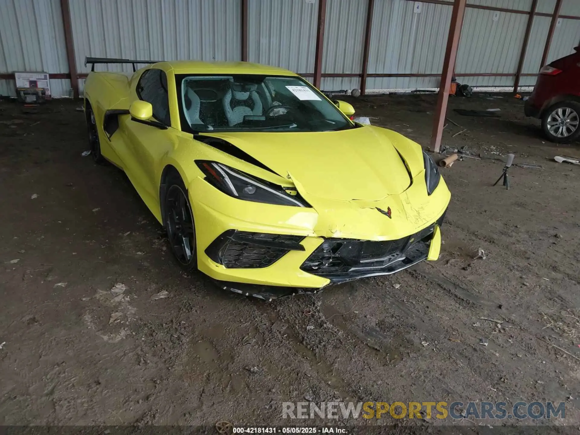 1 Фотография поврежденного автомобиля 1G1Y82D49L5111795 CHEVROLET CORVETTE STINGRAY 2020