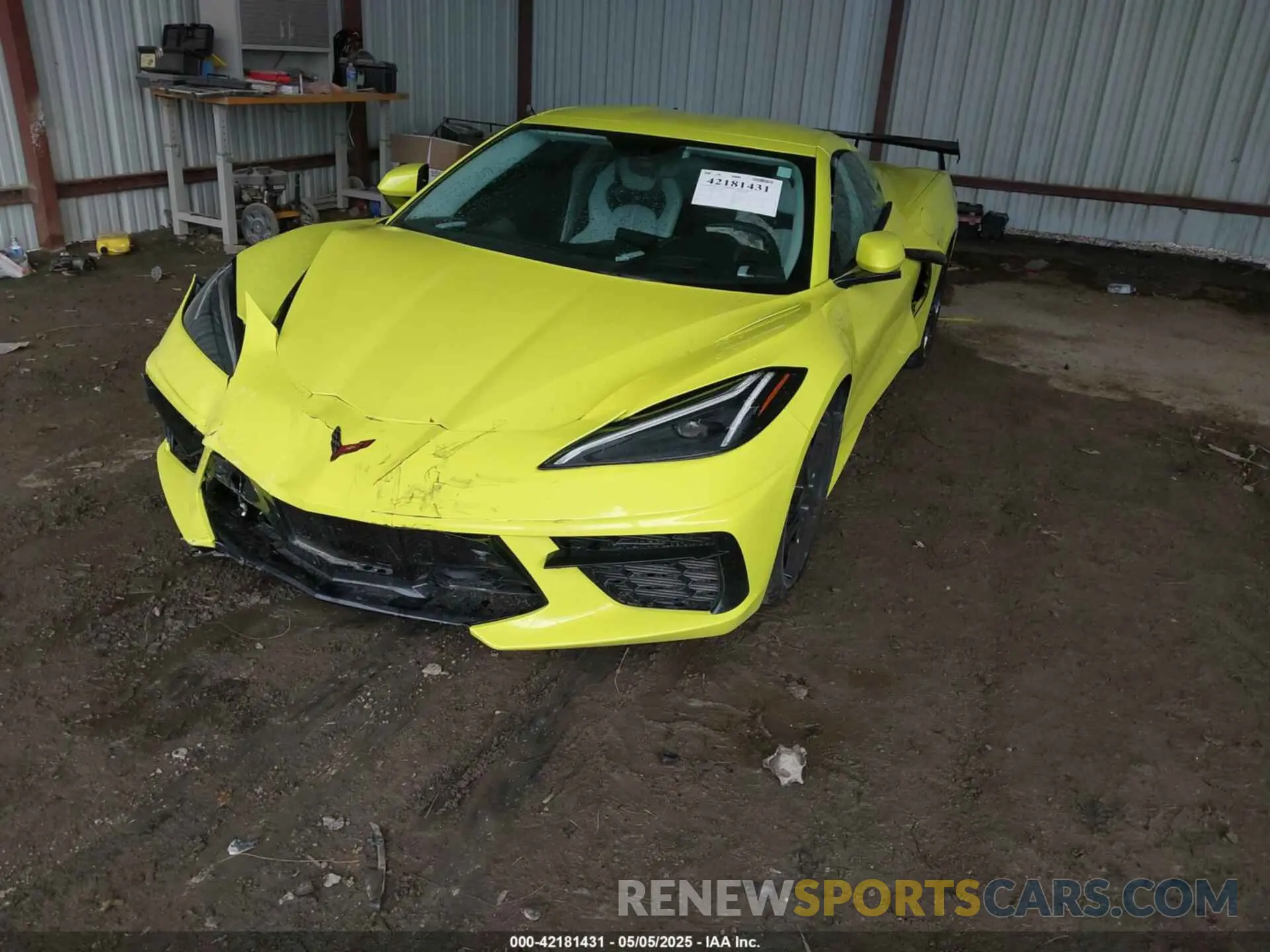 2 Фотография поврежденного автомобиля 1G1Y82D49L5111795 CHEVROLET CORVETTE STINGRAY 2020