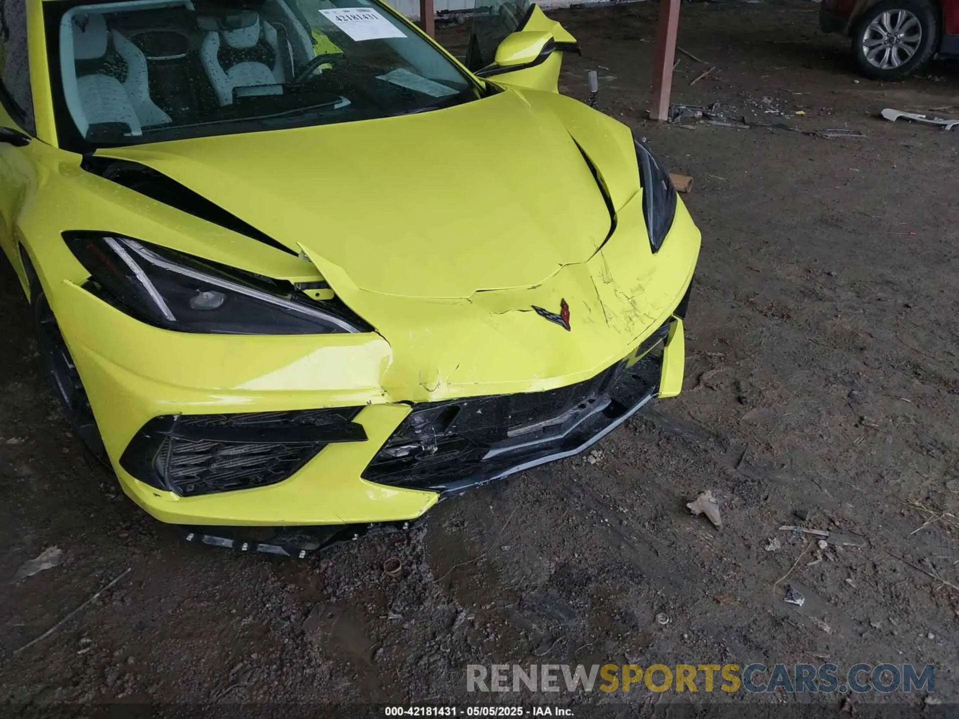 6 Фотография поврежденного автомобиля 1G1Y82D49L5111795 CHEVROLET CORVETTE STINGRAY 2020