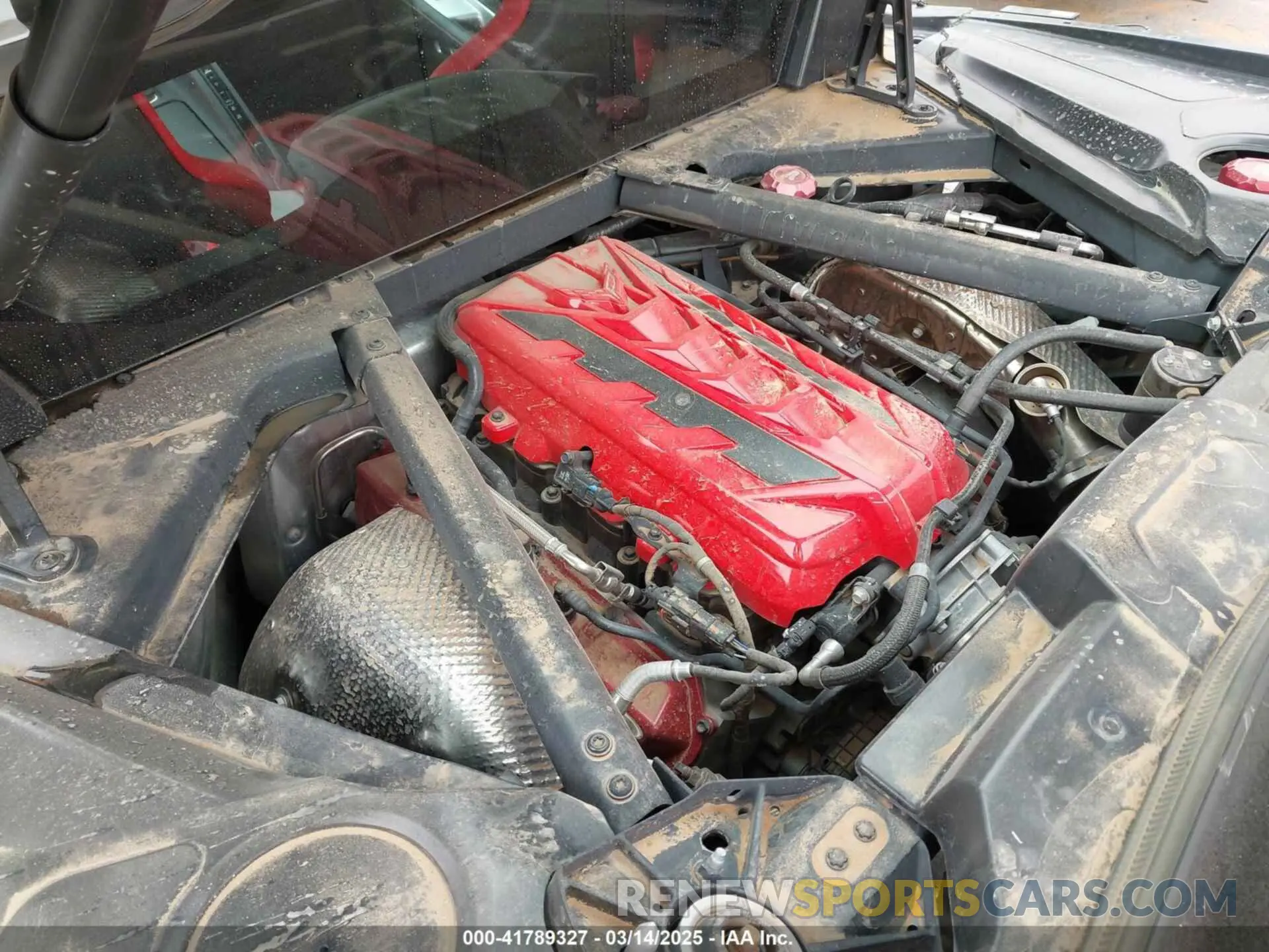 10 Photograph of a damaged car 1G1YA2D45M5122797 CHEVROLET CORVETTE STINGRAY 2021