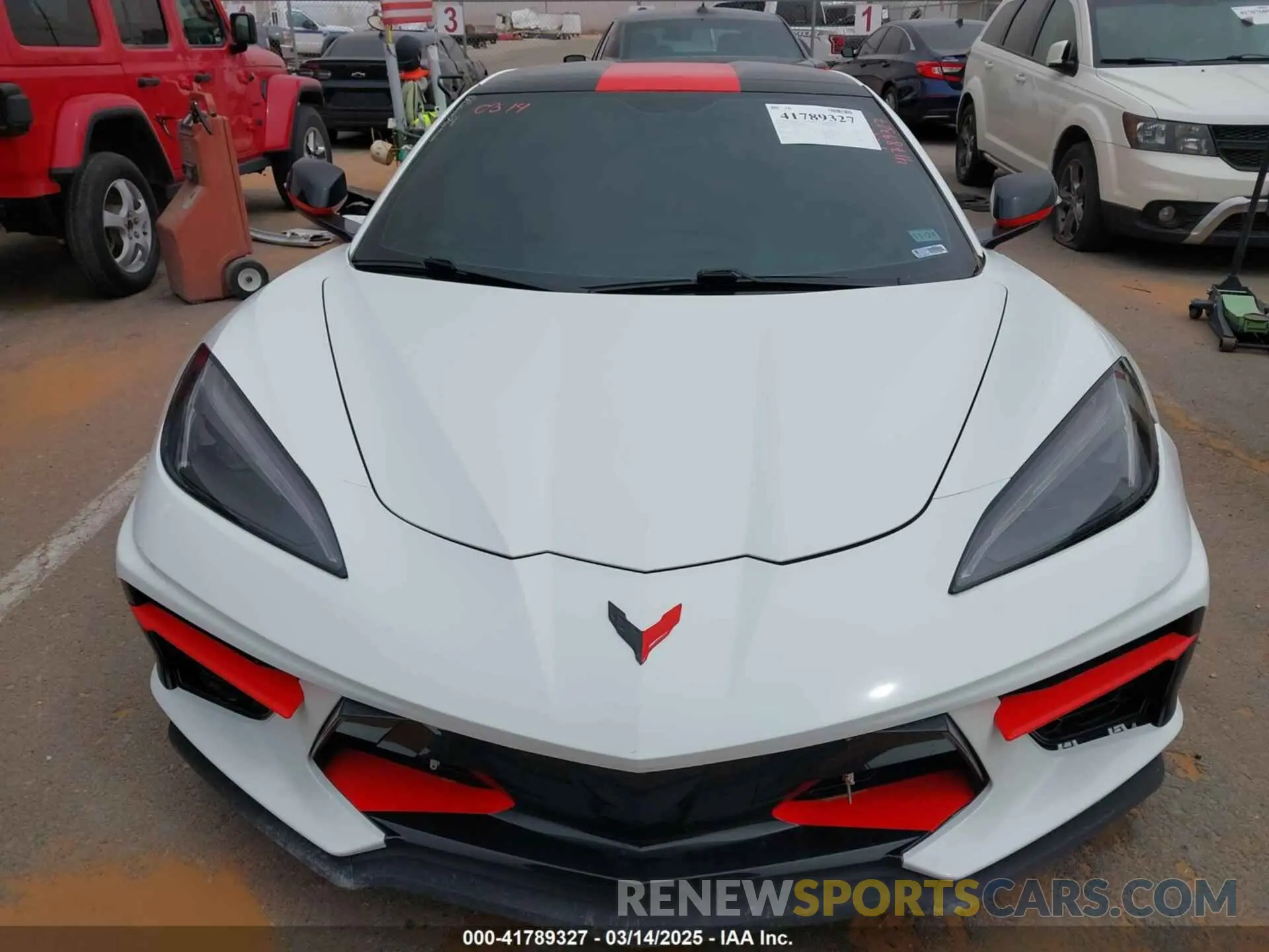 12 Photograph of a damaged car 1G1YA2D45M5122797 CHEVROLET CORVETTE STINGRAY 2021