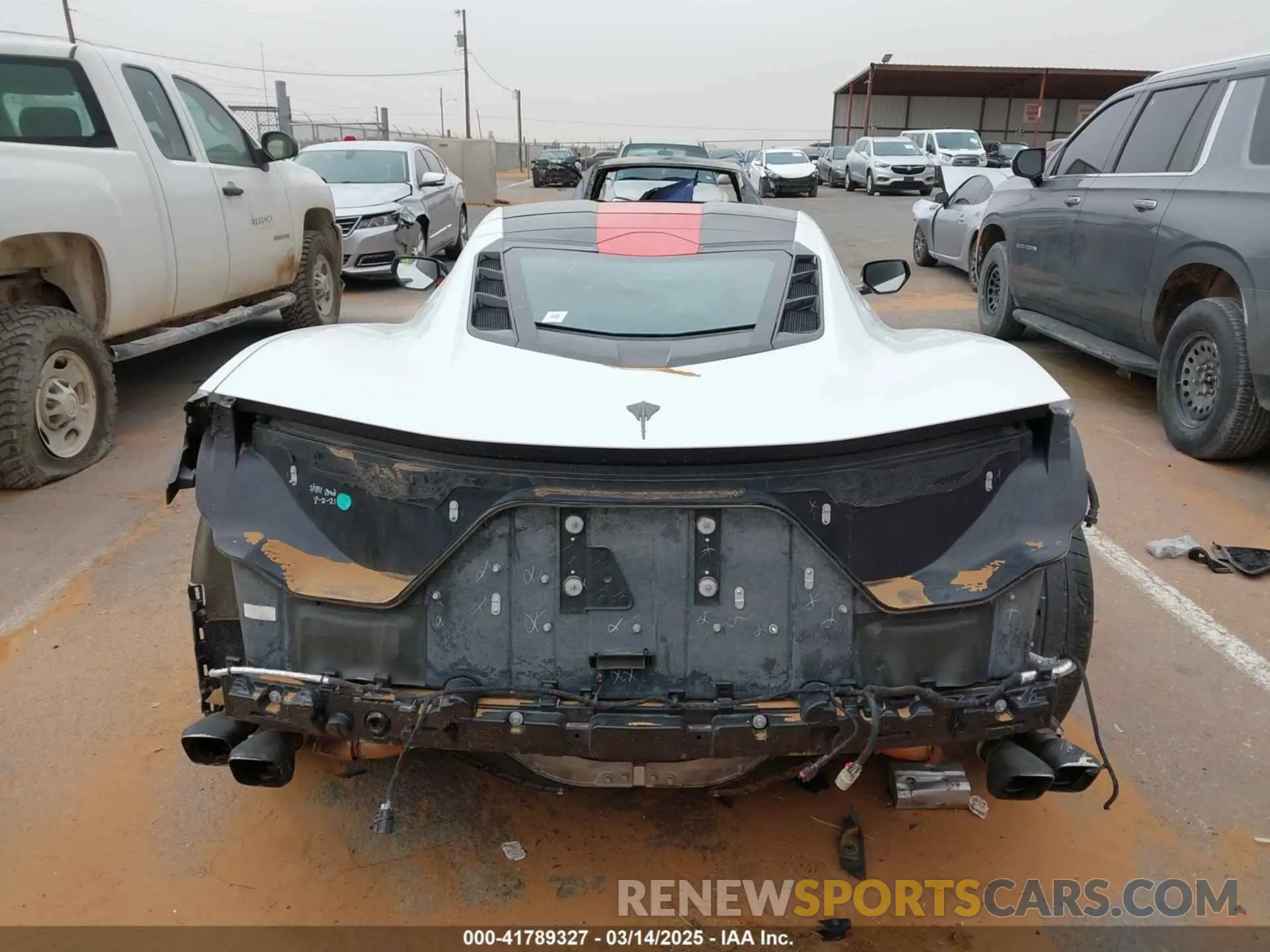 16 Photograph of a damaged car 1G1YA2D45M5122797 CHEVROLET CORVETTE STINGRAY 2021