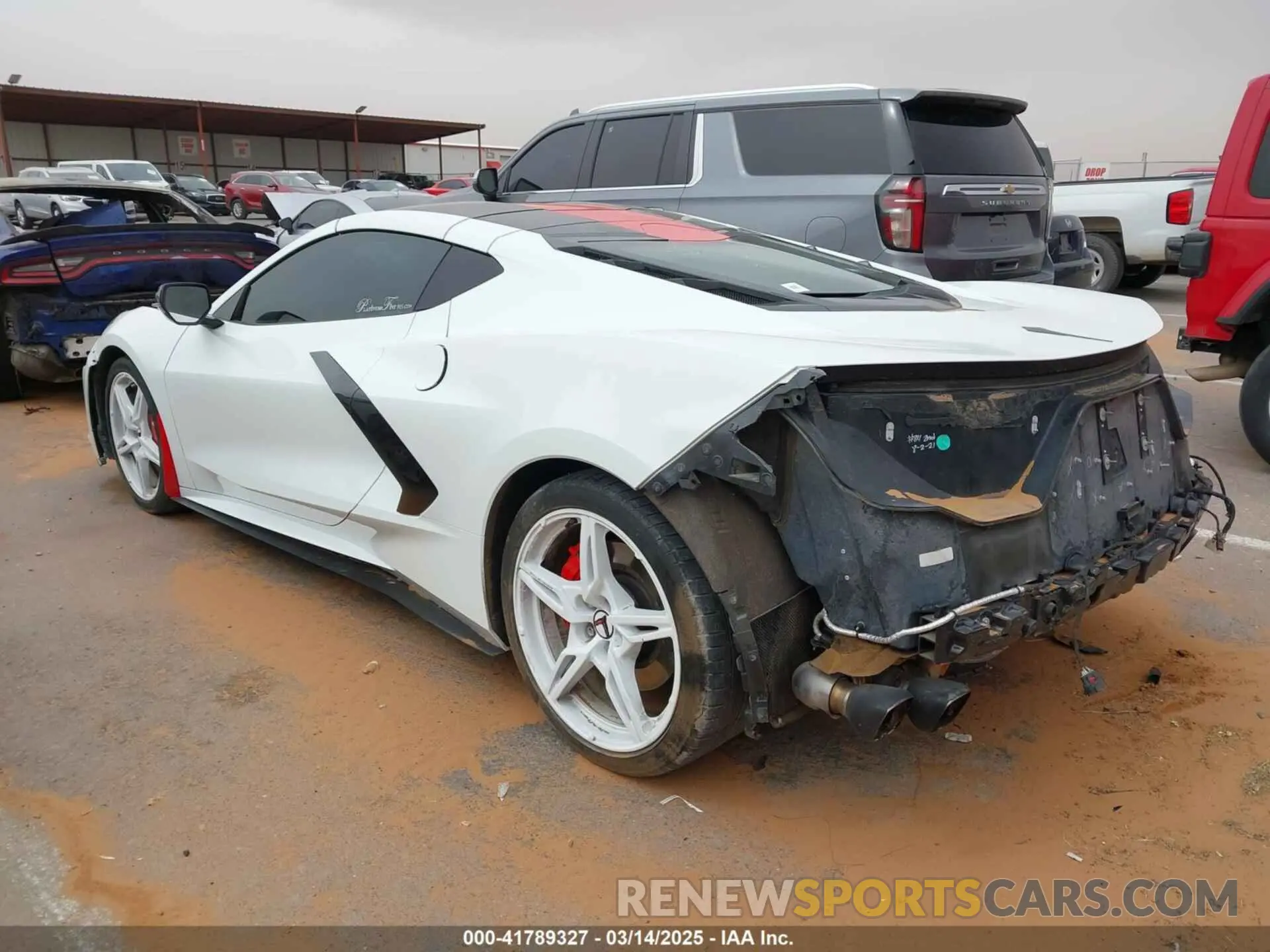 3 Photograph of a damaged car 1G1YA2D45M5122797 CHEVROLET CORVETTE STINGRAY 2021
