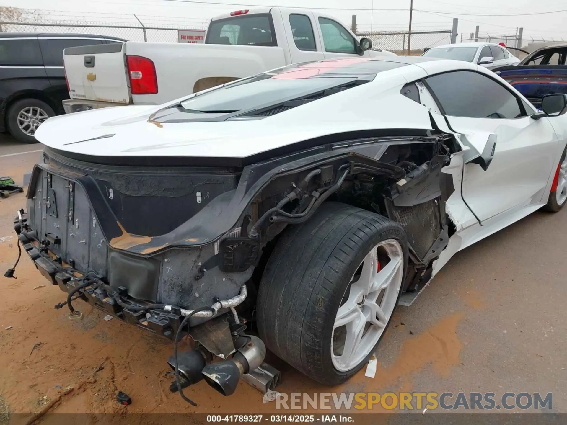 6 Photograph of a damaged car 1G1YA2D45M5122797 CHEVROLET CORVETTE STINGRAY 2021