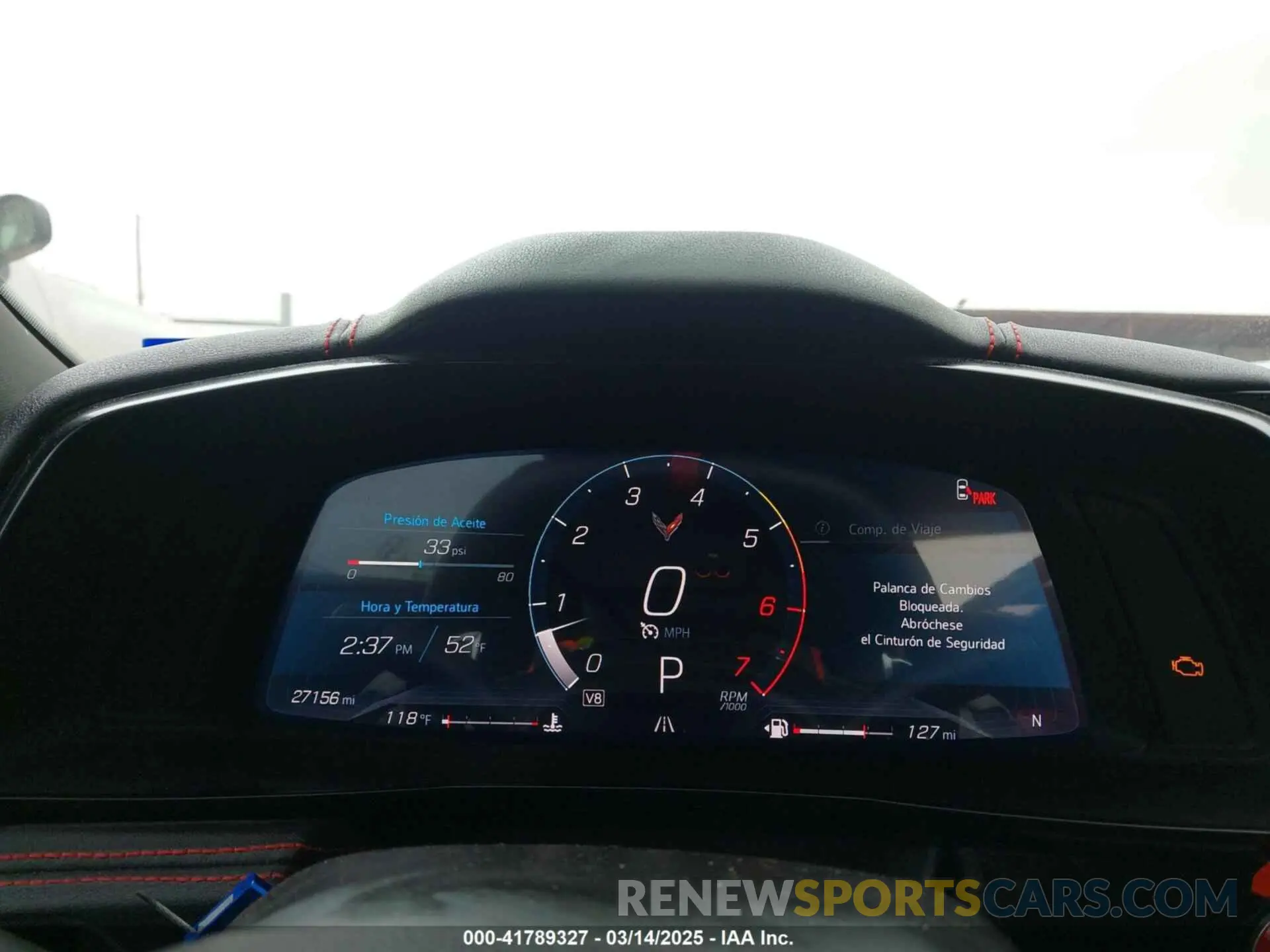 7 Photograph of a damaged car 1G1YA2D45M5122797 CHEVROLET CORVETTE STINGRAY 2021
