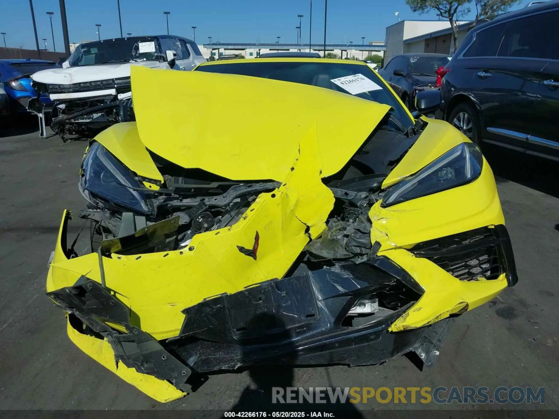 13 Фотография поврежденного автомобиля 1G1YA2D45M5123514 CHEVROLET CORVETTE STINGRAY 2021