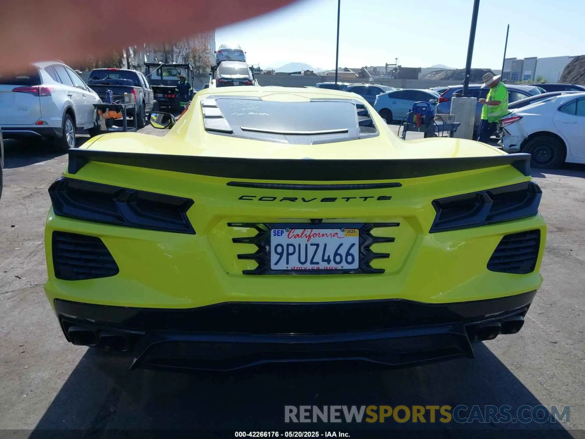 17 Фотография поврежденного автомобиля 1G1YA2D45M5123514 CHEVROLET CORVETTE STINGRAY 2021