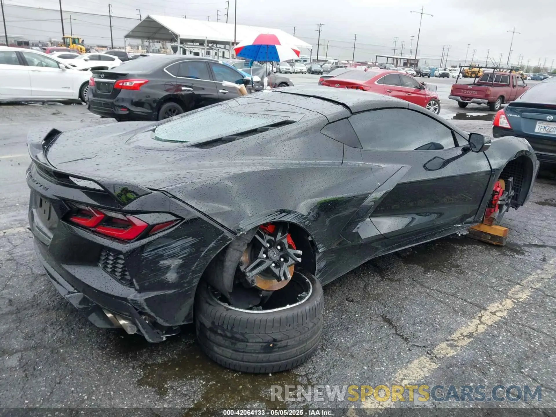 4 Фотография поврежденного автомобиля 1G1YA2D48M5123250 CHEVROLET CORVETTE STINGRAY 2021