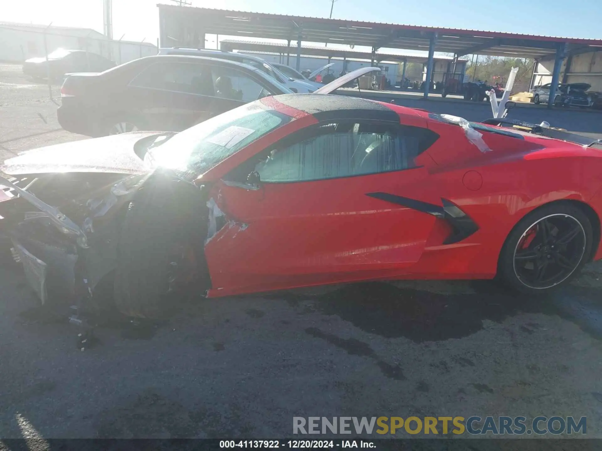 14 Фотография поврежденного автомобиля 1G1YB2D41M5116427 CHEVROLET CORVETTE STINGRAY 2021