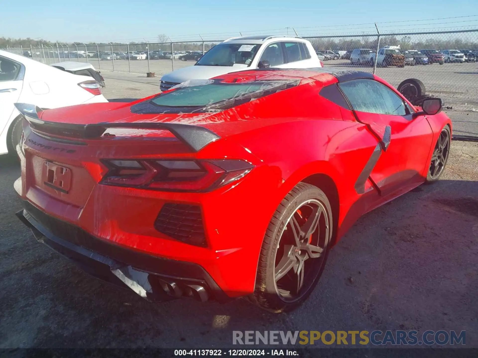 4 Фотография поврежденного автомобиля 1G1YB2D41M5116427 CHEVROLET CORVETTE STINGRAY 2021
