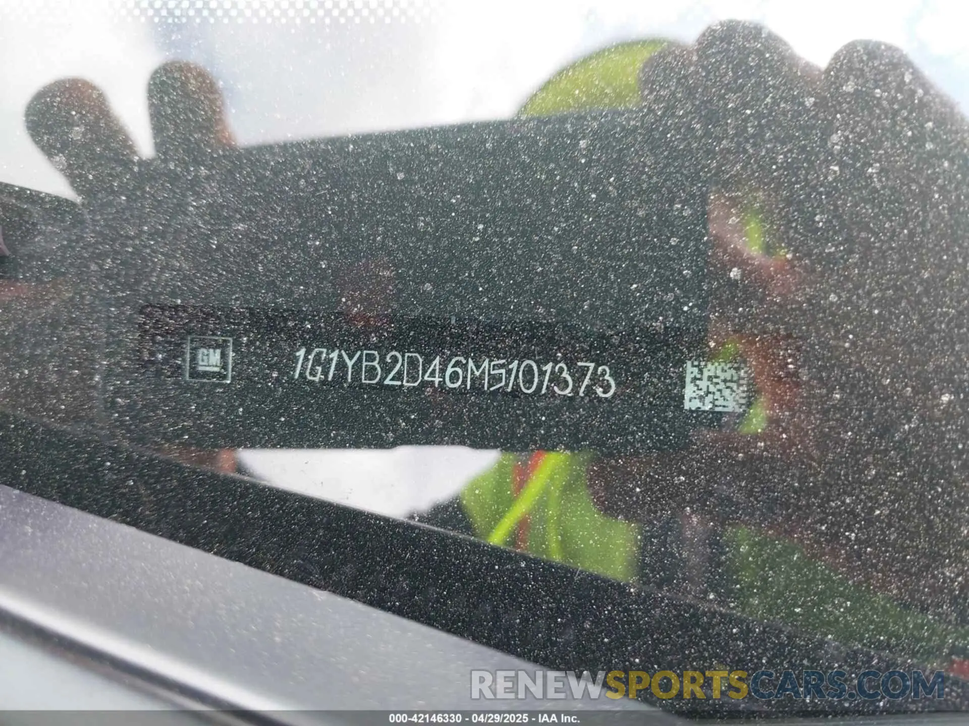 9 Photograph of a damaged car 1G1YB2D46M5101373 CHEVROLET CORVETTE STINGRAY 2021