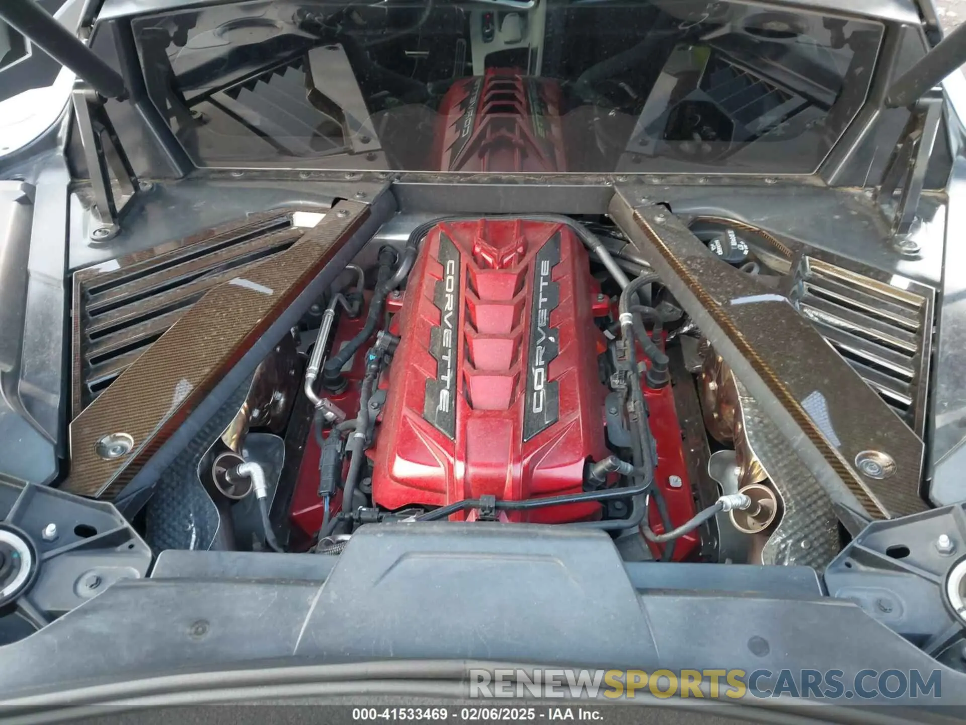 10 Фотография поврежденного автомобиля 1G1YB2D4XM5101196 CHEVROLET CORVETTE STINGRAY 2021