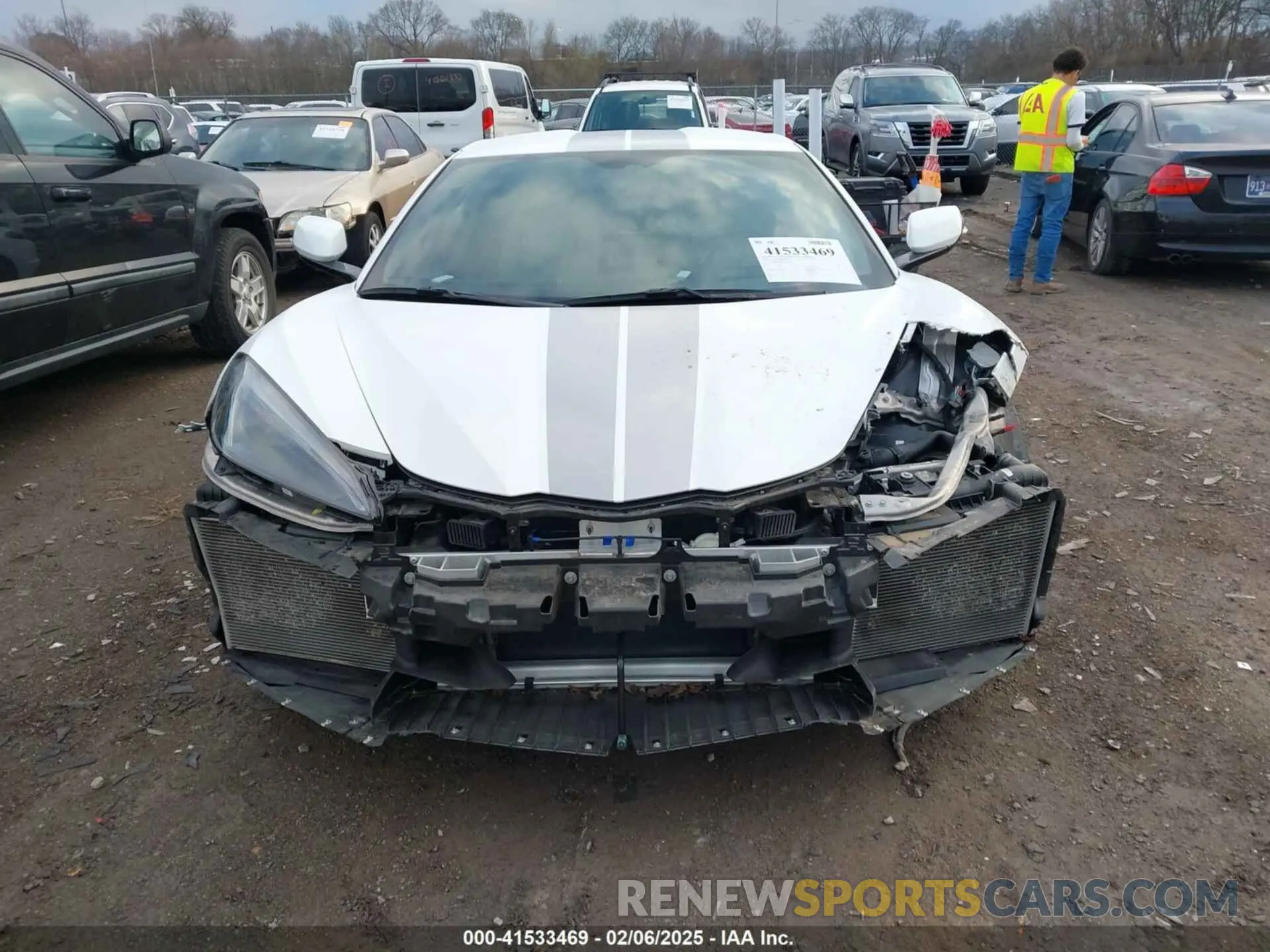 13 Фотография поврежденного автомобиля 1G1YB2D4XM5101196 CHEVROLET CORVETTE STINGRAY 2021