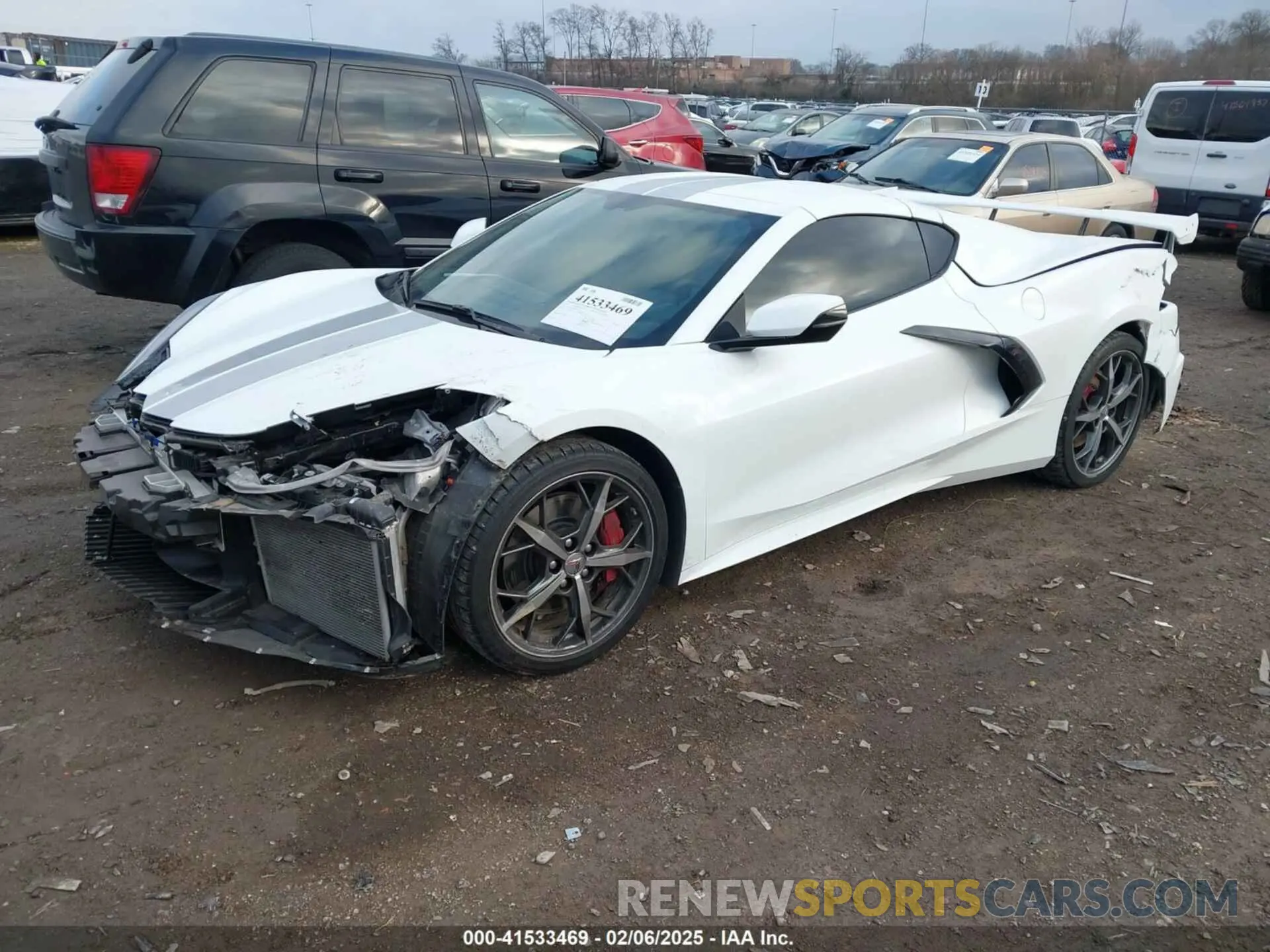 2 Фотография поврежденного автомобиля 1G1YB2D4XM5101196 CHEVROLET CORVETTE STINGRAY 2021