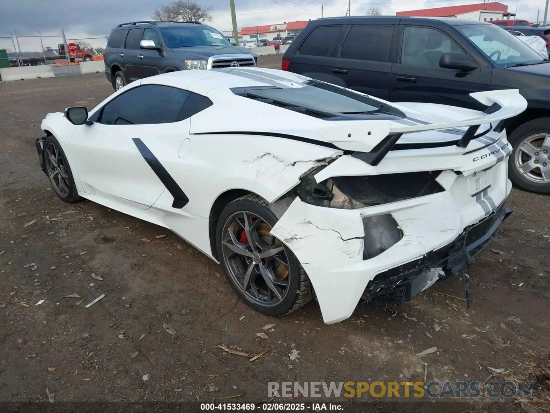 3 Фотография поврежденного автомобиля 1G1YB2D4XM5101196 CHEVROLET CORVETTE STINGRAY 2021