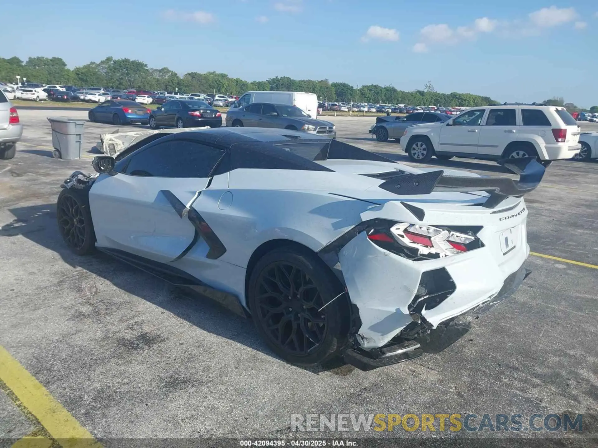 3 Photograph of a damaged car 1G1YB3D44M5107033 CHEVROLET CORVETTE STINGRAY 2021