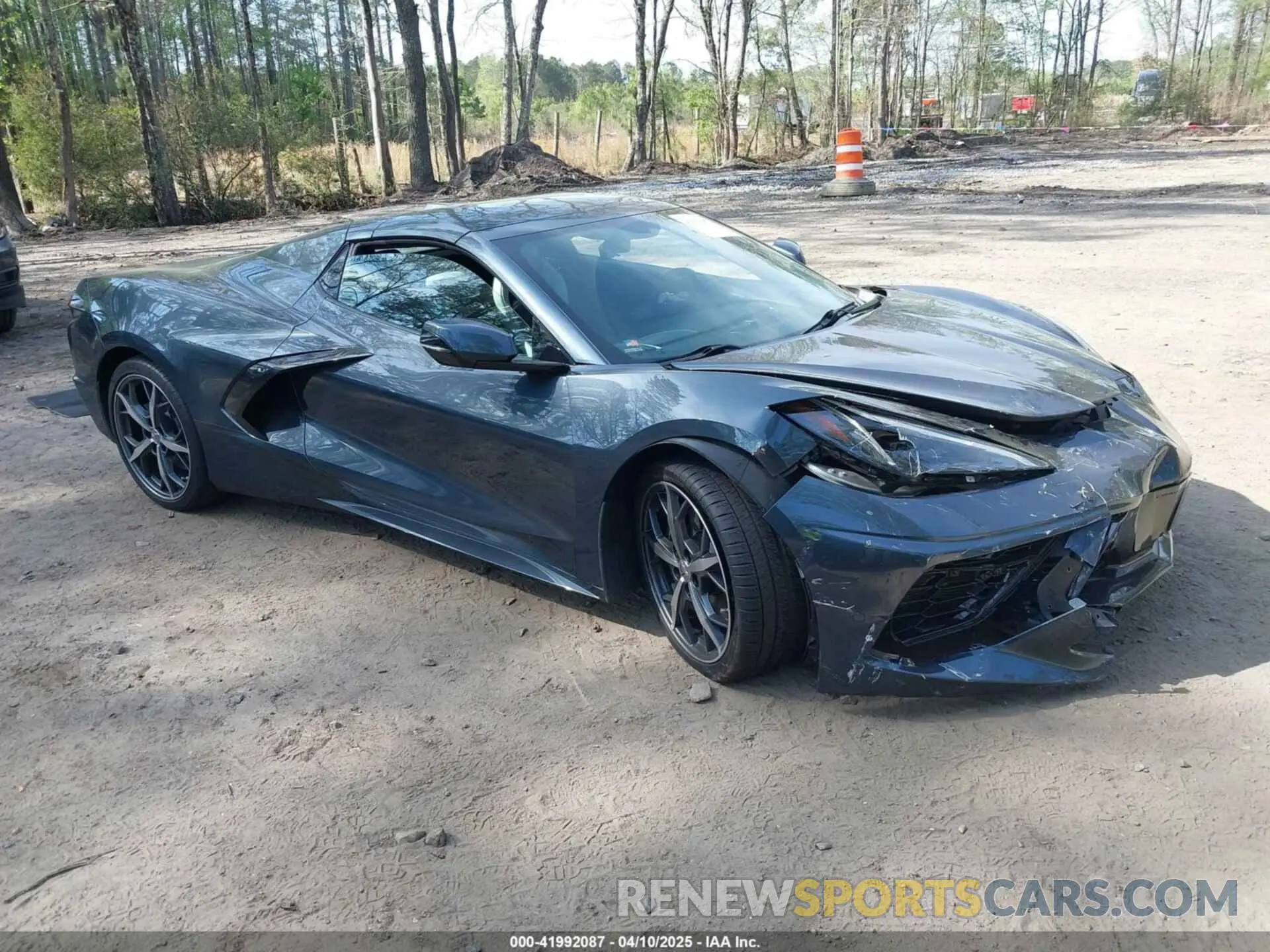 1 Фотография поврежденного автомобиля 1G1YB3D46M5111665 CHEVROLET CORVETTE STINGRAY 2021
