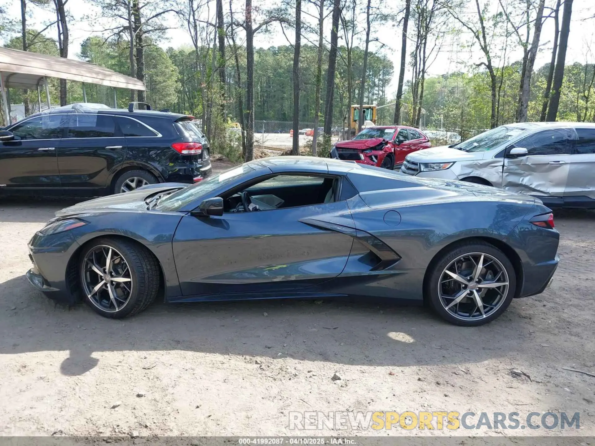 14 Фотография поврежденного автомобиля 1G1YB3D46M5111665 CHEVROLET CORVETTE STINGRAY 2021