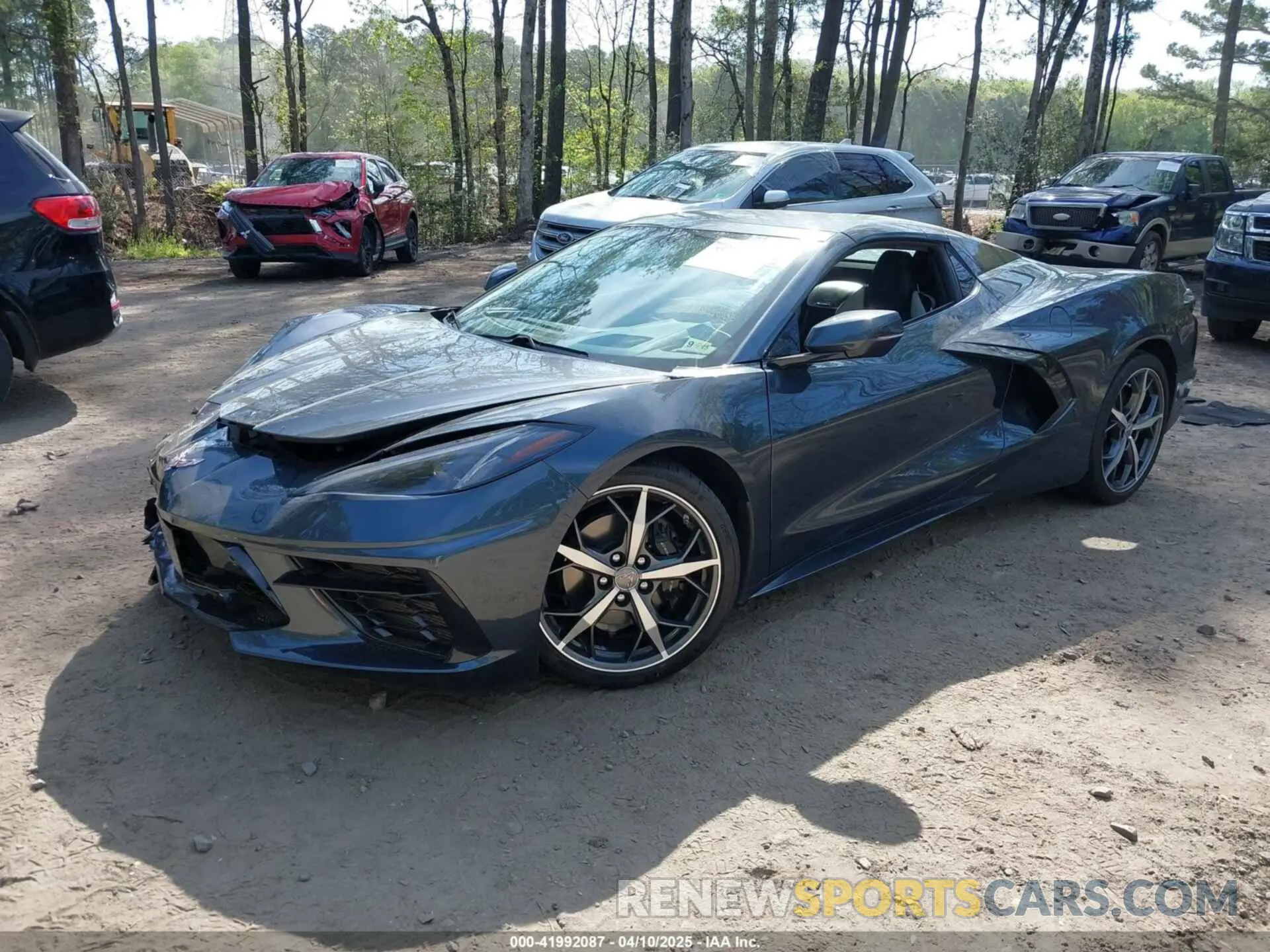 2 Фотография поврежденного автомобиля 1G1YB3D46M5111665 CHEVROLET CORVETTE STINGRAY 2021