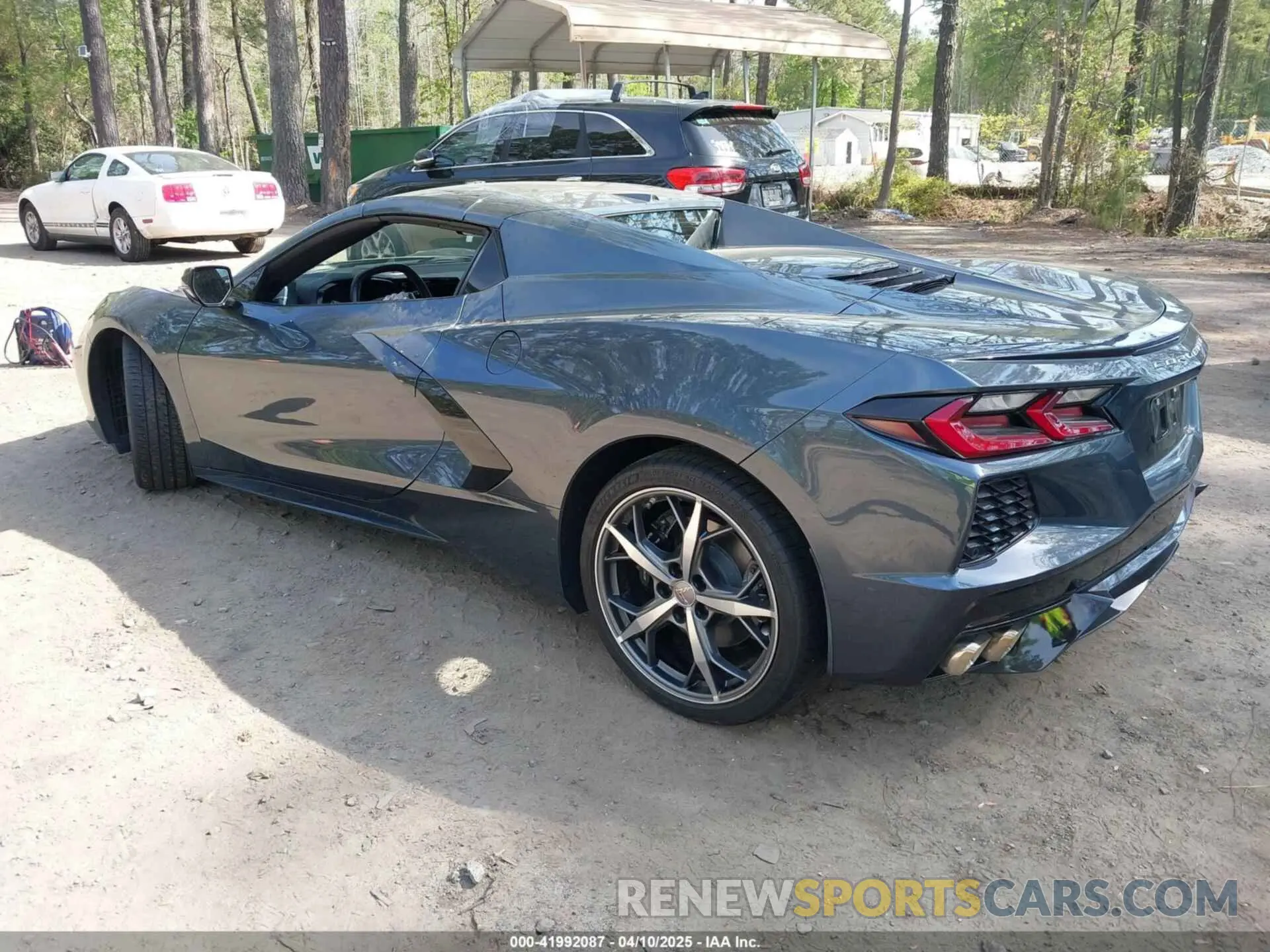 3 Фотография поврежденного автомобиля 1G1YB3D46M5111665 CHEVROLET CORVETTE STINGRAY 2021