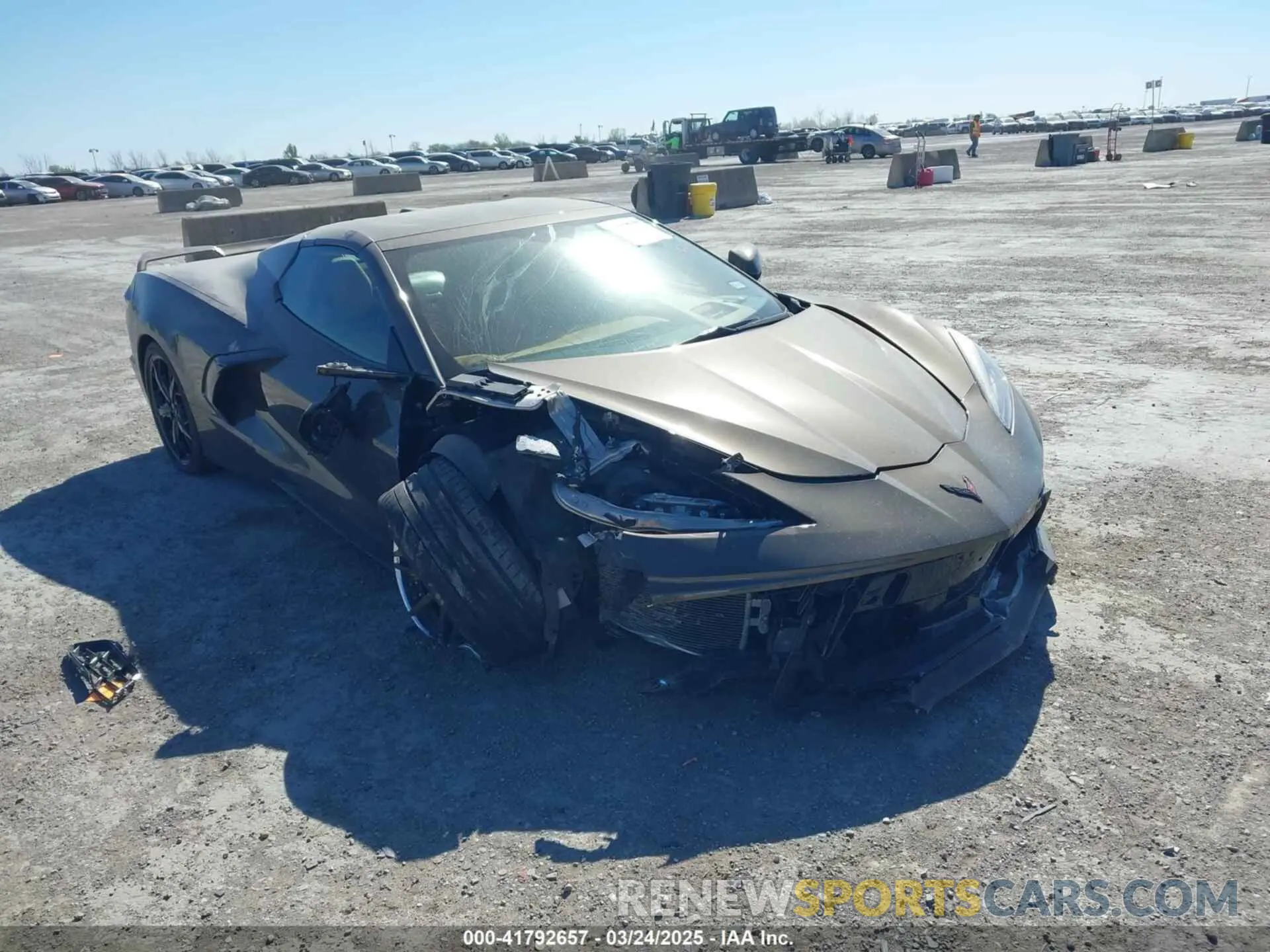 1 Фотография поврежденного автомобиля 1G1YC3D42M5112499 CHEVROLET CORVETTE STINGRAY 2021