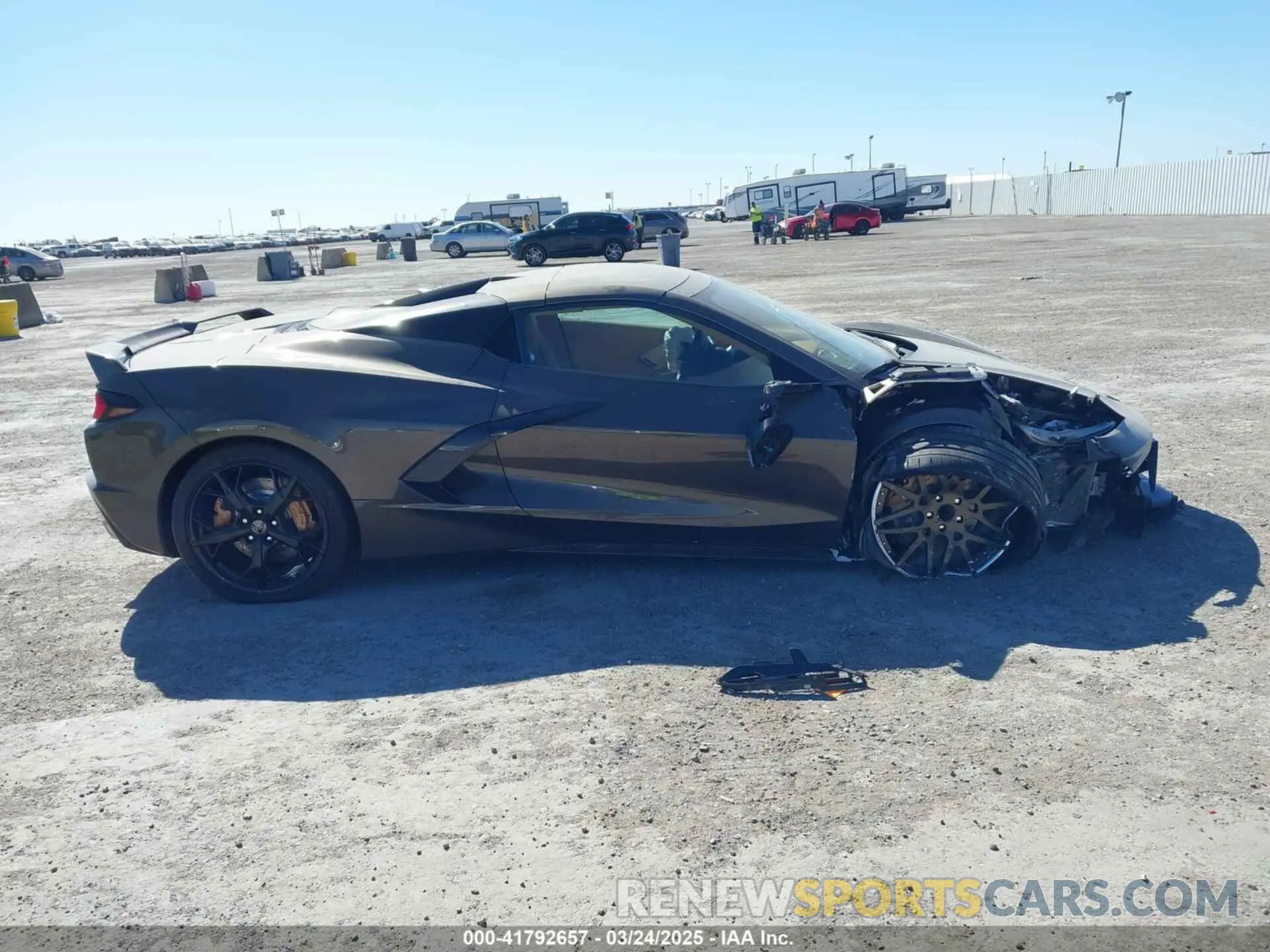 13 Фотография поврежденного автомобиля 1G1YC3D42M5112499 CHEVROLET CORVETTE STINGRAY 2021
