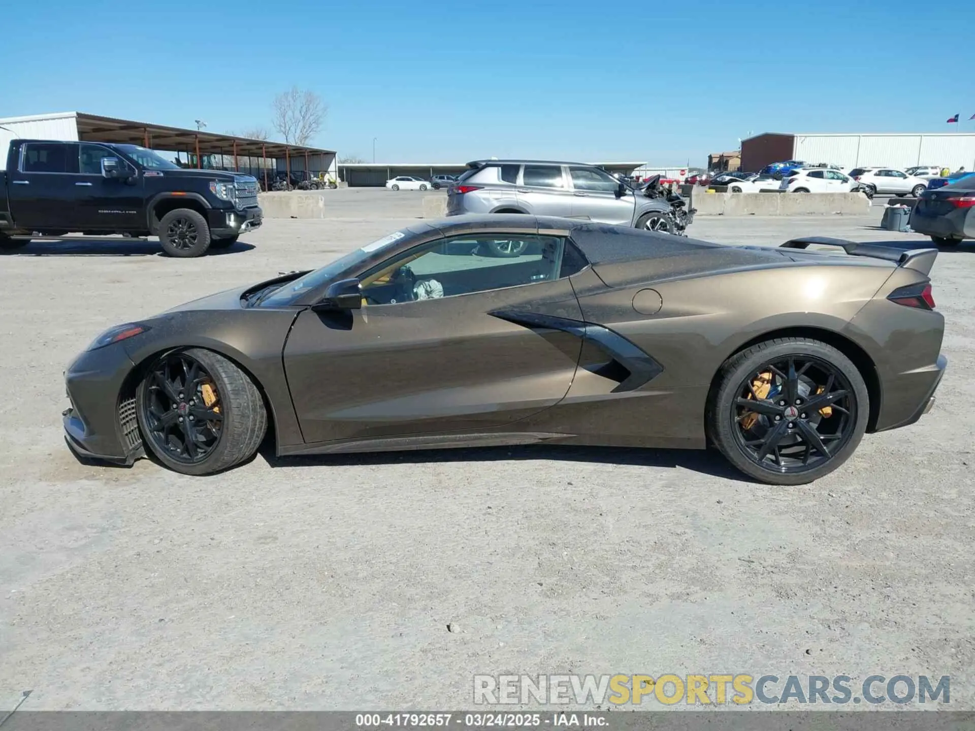 14 Фотография поврежденного автомобиля 1G1YC3D42M5112499 CHEVROLET CORVETTE STINGRAY 2021