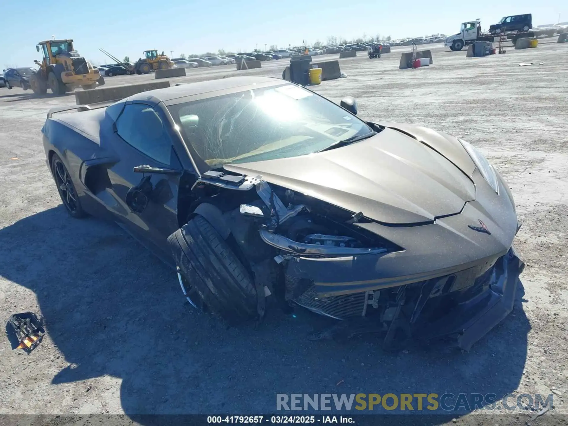 6 Фотография поврежденного автомобиля 1G1YC3D42M5112499 CHEVROLET CORVETTE STINGRAY 2021