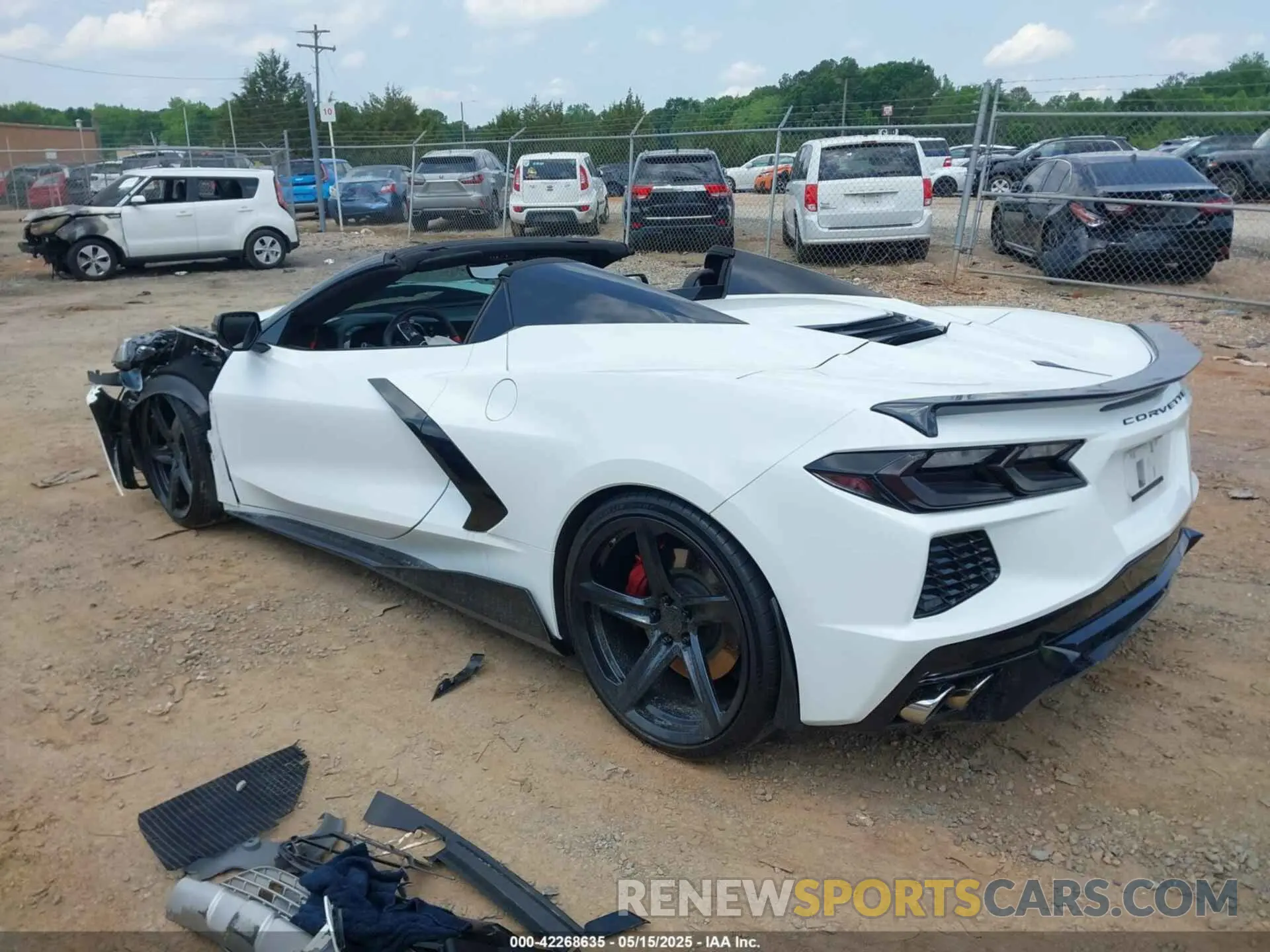 3 Photograph of a damaged car 1G1YC3D42M5114379 CHEVROLET CORVETTE STINGRAY 2021