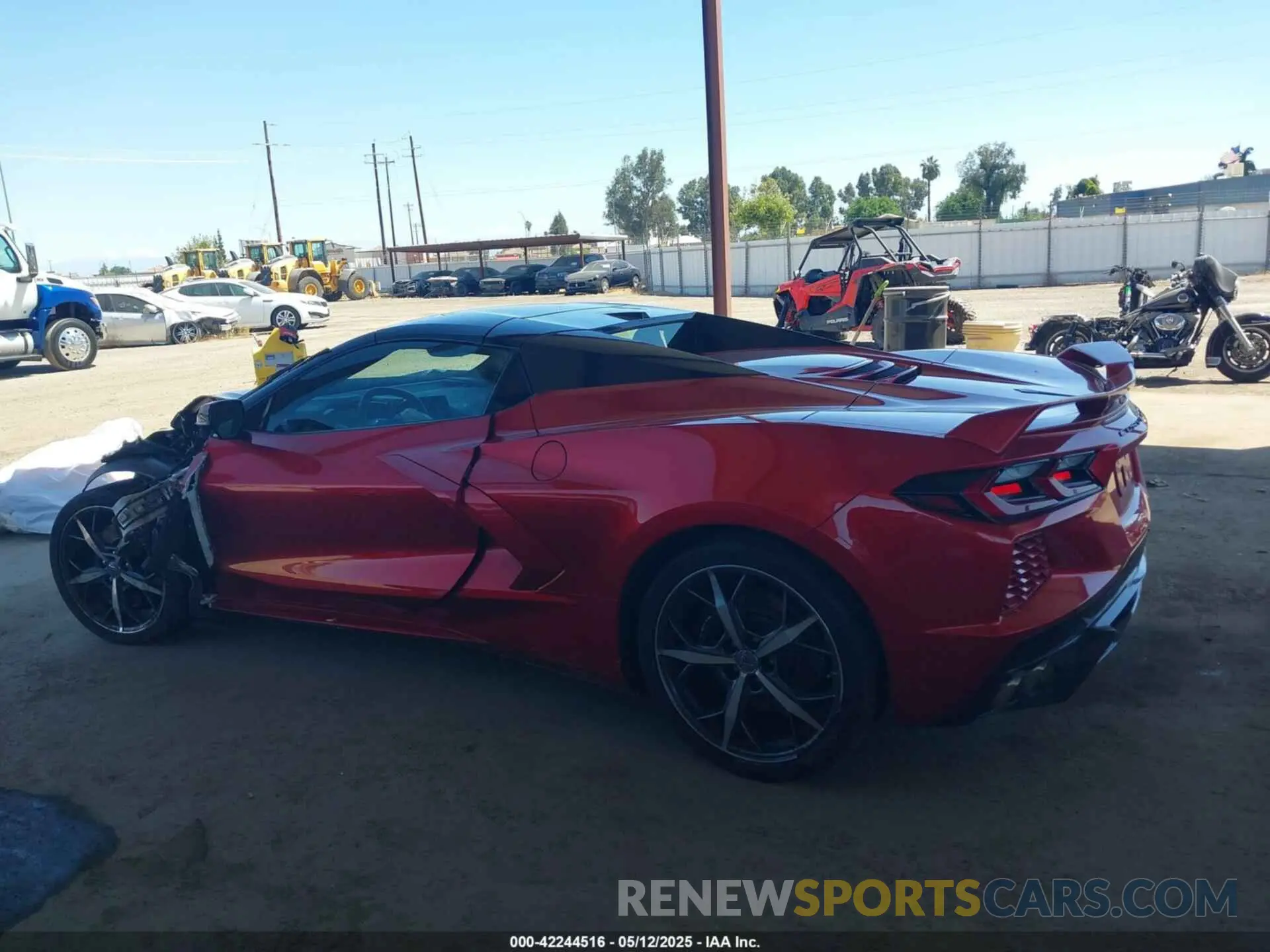 14 Photograph of a damaged car 1G1YC3D43M5119798 CHEVROLET CORVETTE STINGRAY 2021
