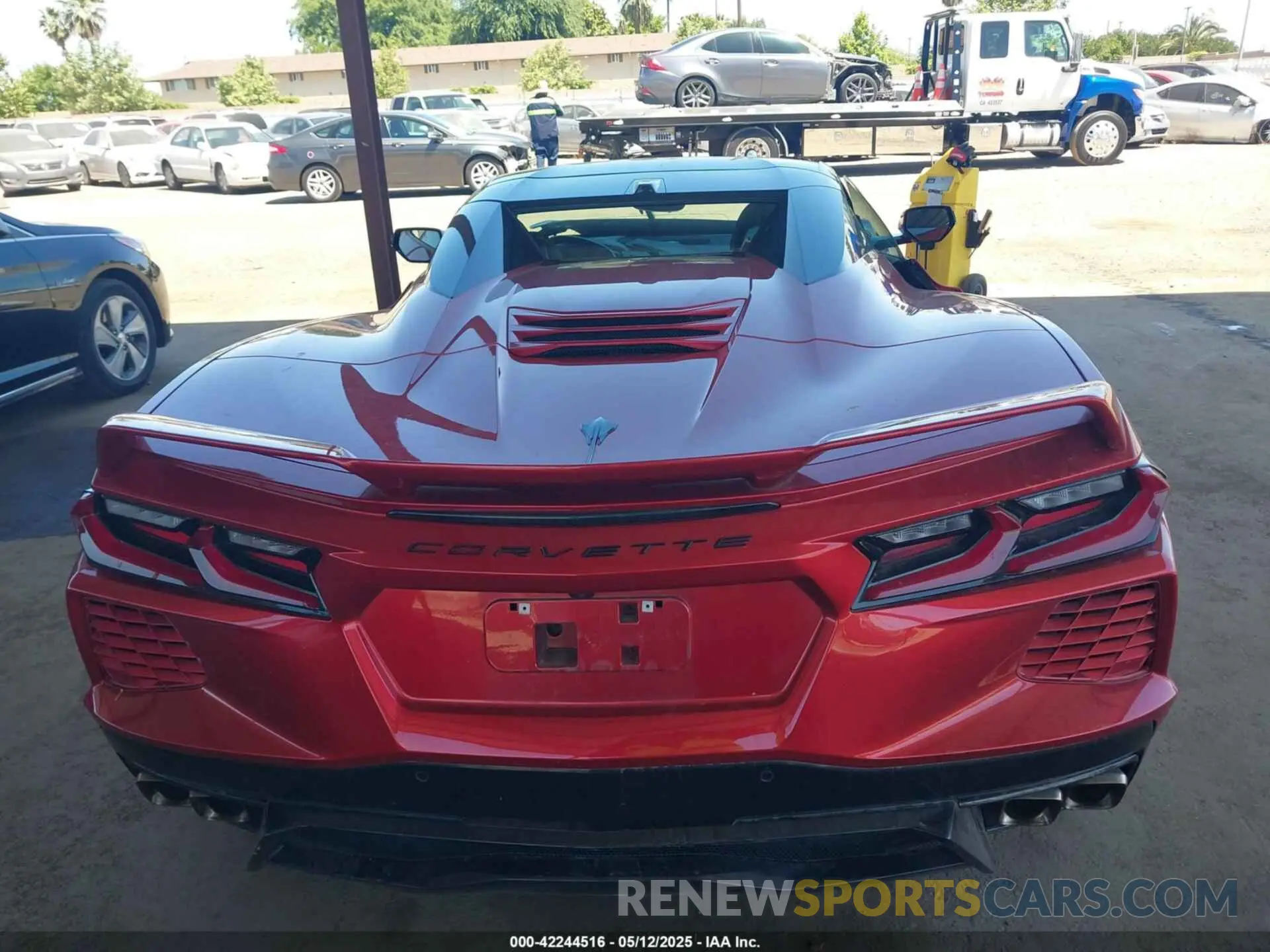 16 Photograph of a damaged car 1G1YC3D43M5119798 CHEVROLET CORVETTE STINGRAY 2021