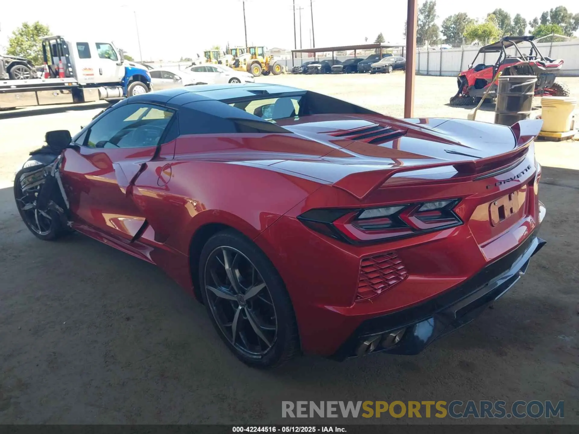 3 Photograph of a damaged car 1G1YC3D43M5119798 CHEVROLET CORVETTE STINGRAY 2021
