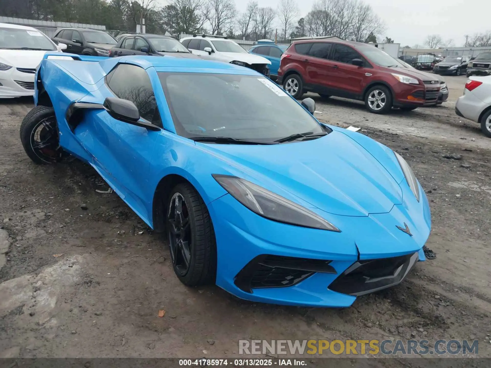1 Photograph of a damaged car 1G1YC3D48M5115312 CHEVROLET CORVETTE STINGRAY 2021
