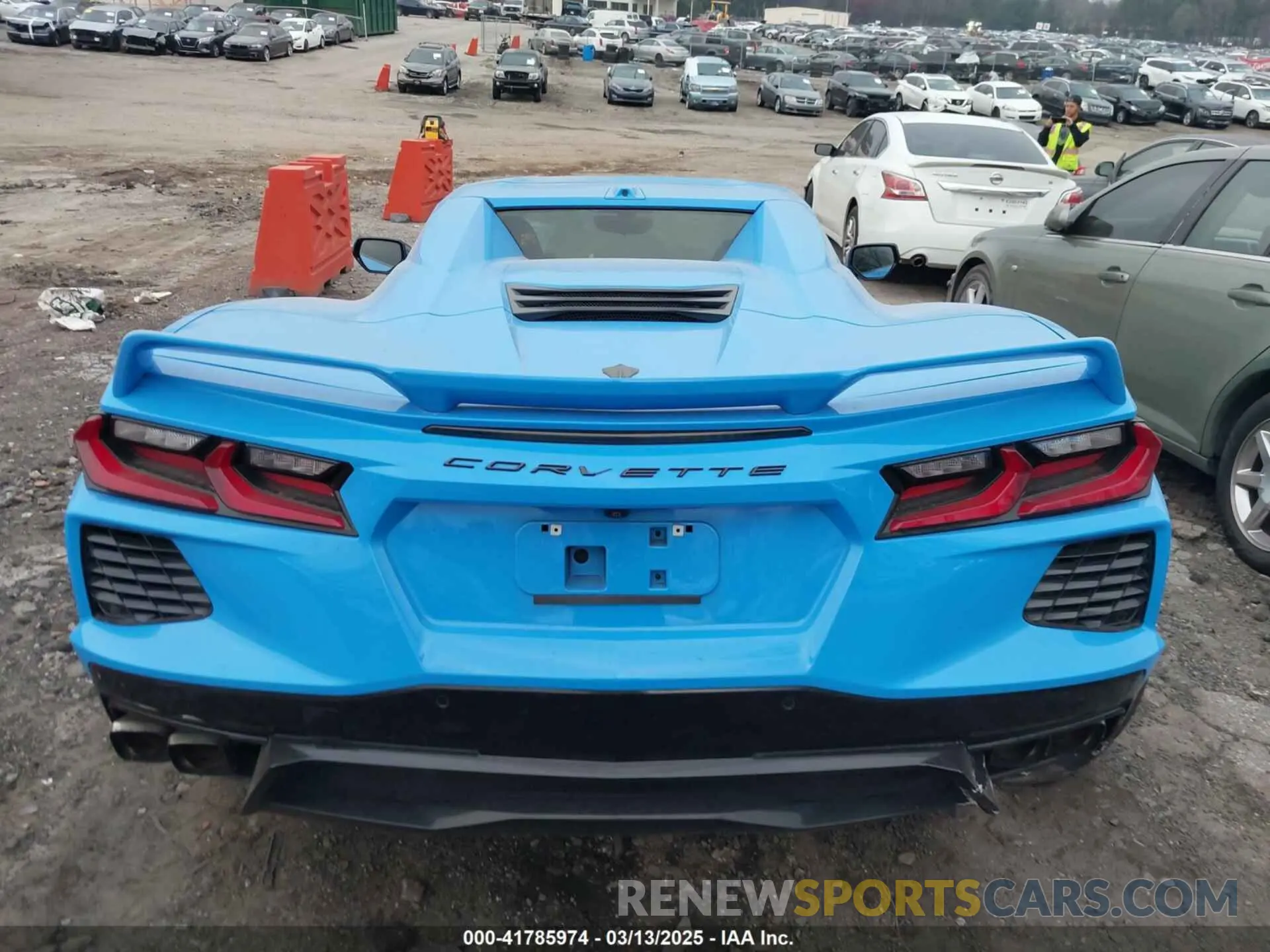 16 Photograph of a damaged car 1G1YC3D48M5115312 CHEVROLET CORVETTE STINGRAY 2021
