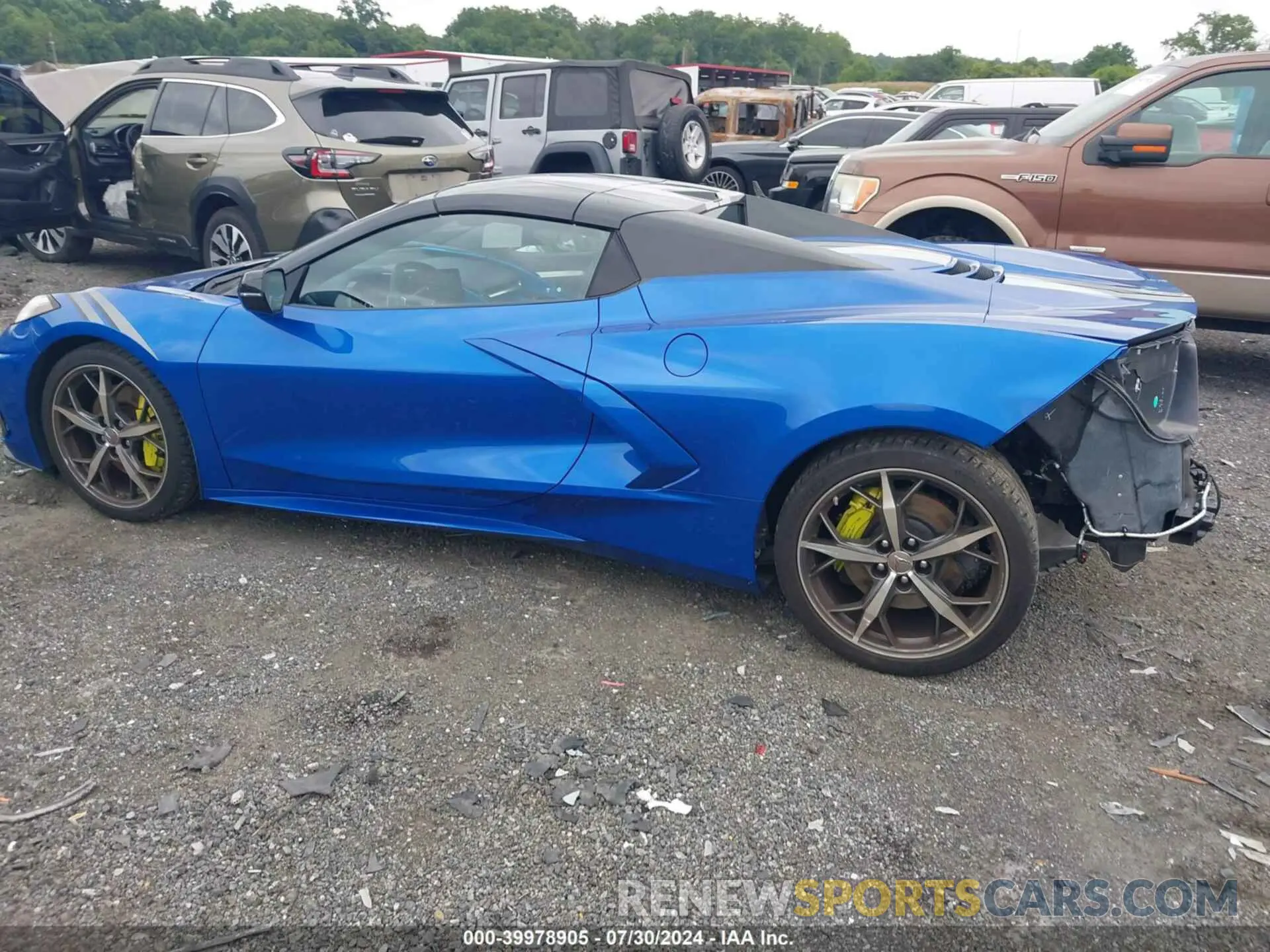 14 Photograph of a damaged car 1G1YC3D48M5117366 CHEVROLET CORVETTE STINGRAY 2021