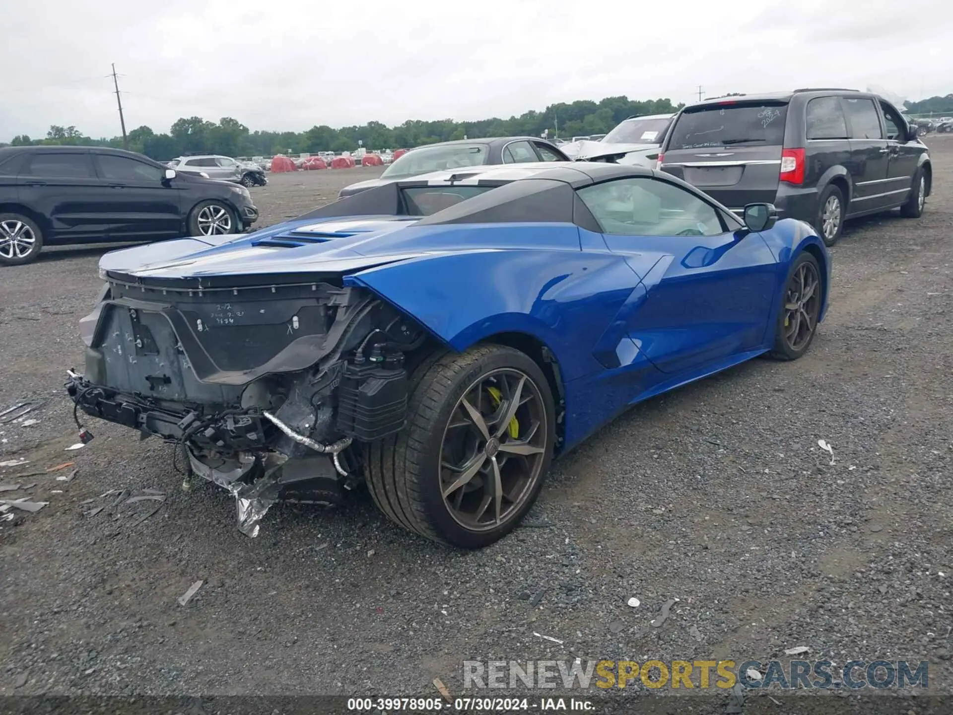 4 Photograph of a damaged car 1G1YC3D48M5117366 CHEVROLET CORVETTE STINGRAY 2021