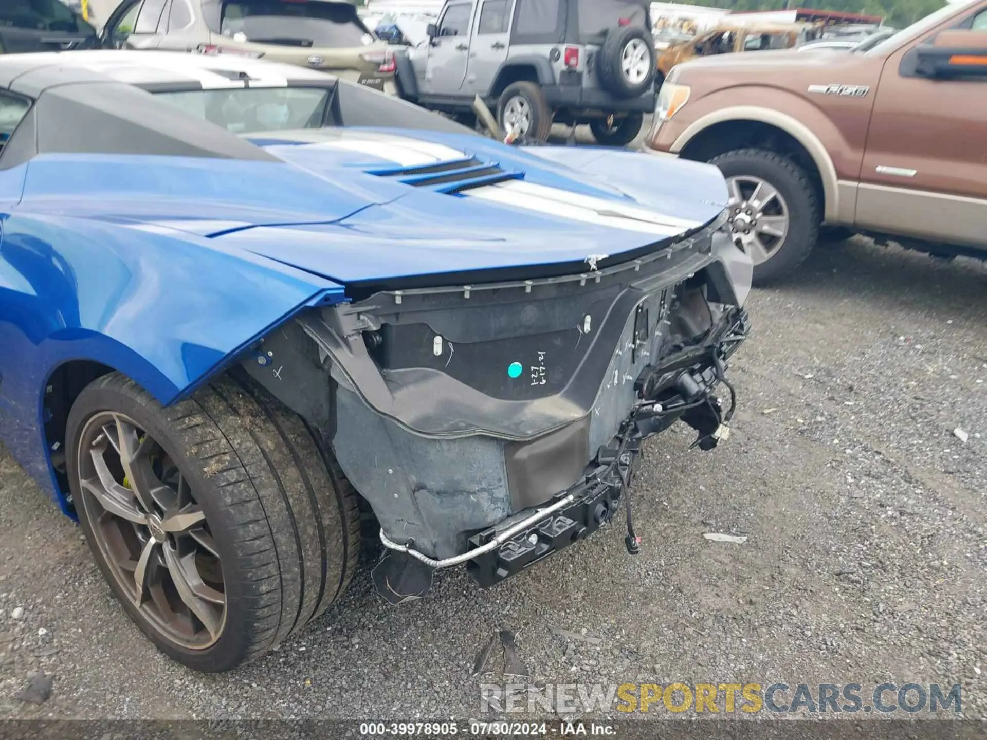 6 Photograph of a damaged car 1G1YC3D48M5117366 CHEVROLET CORVETTE STINGRAY 2021