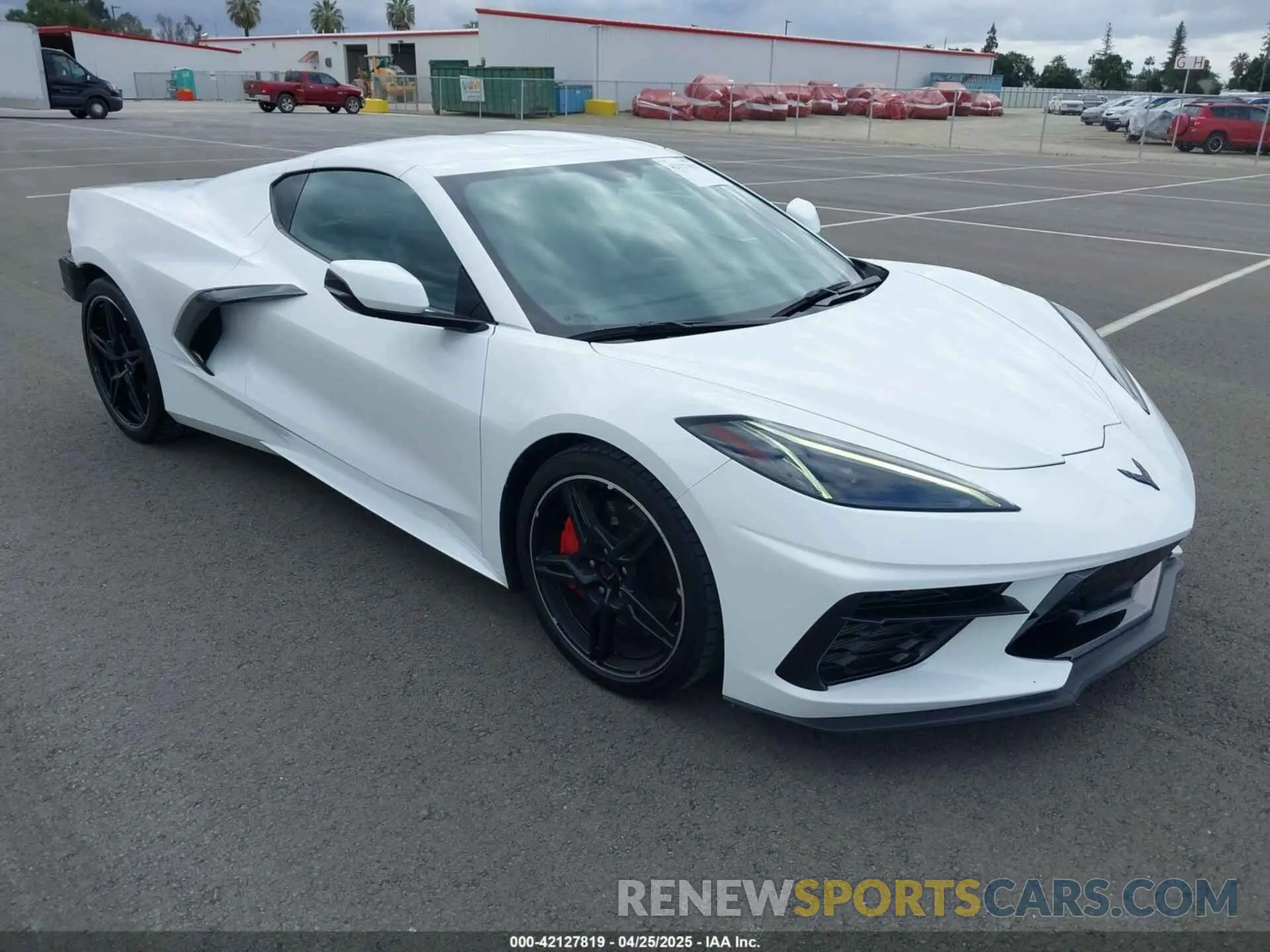 1 Photograph of a damaged car 1G1YB2D42N5112386 CHEVROLET CORVETTE STINGRAY 2022