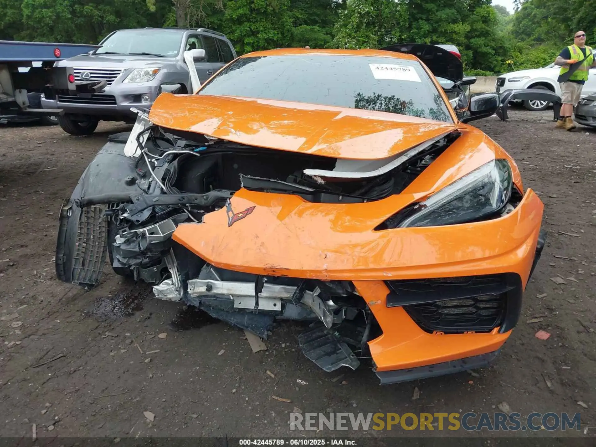 12 Photograph of a damaged car 1G1YB2D4XN5111891 CHEVROLET CORVETTE STINGRAY 2022