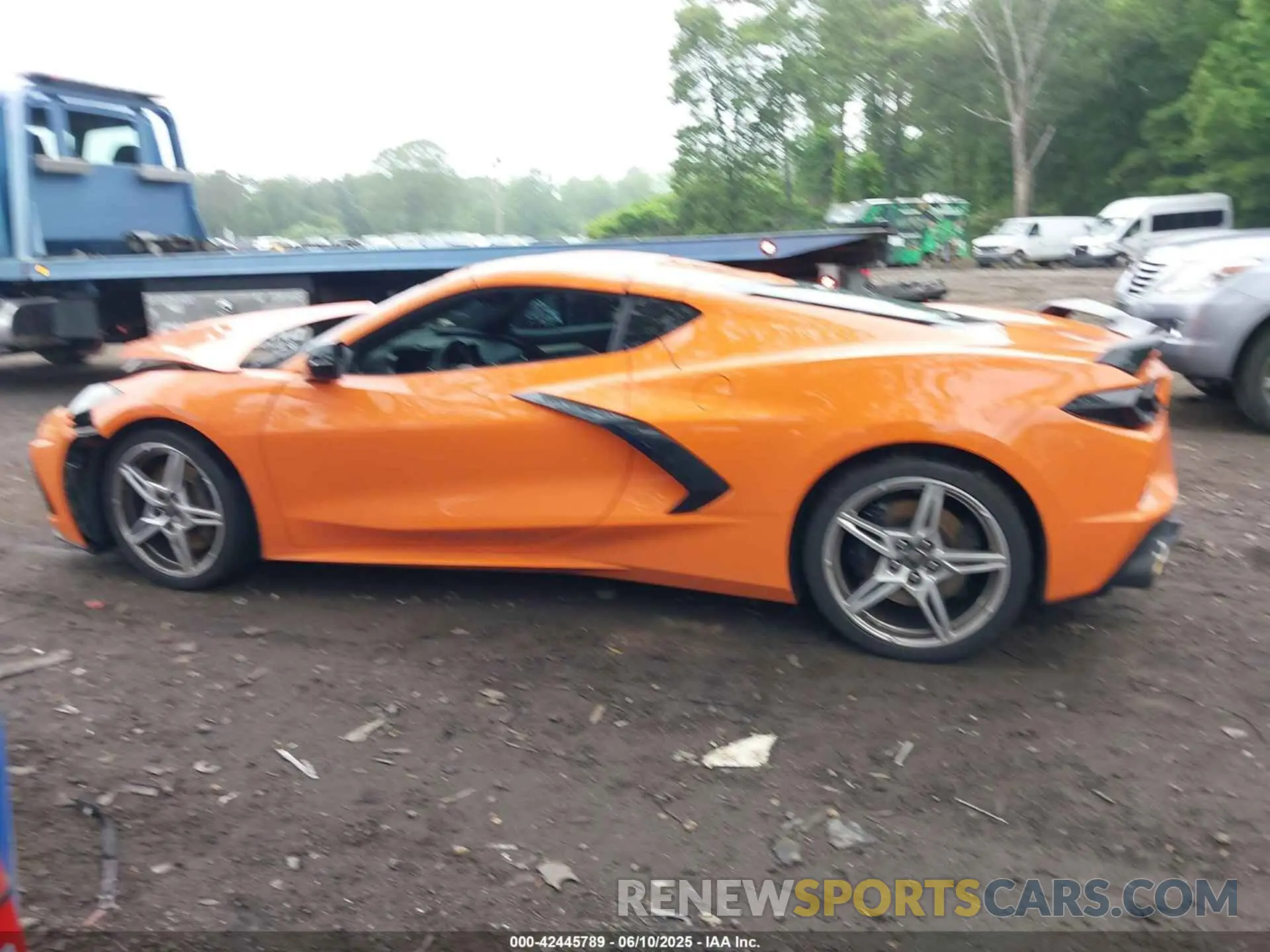 14 Photograph of a damaged car 1G1YB2D4XN5111891 CHEVROLET CORVETTE STINGRAY 2022