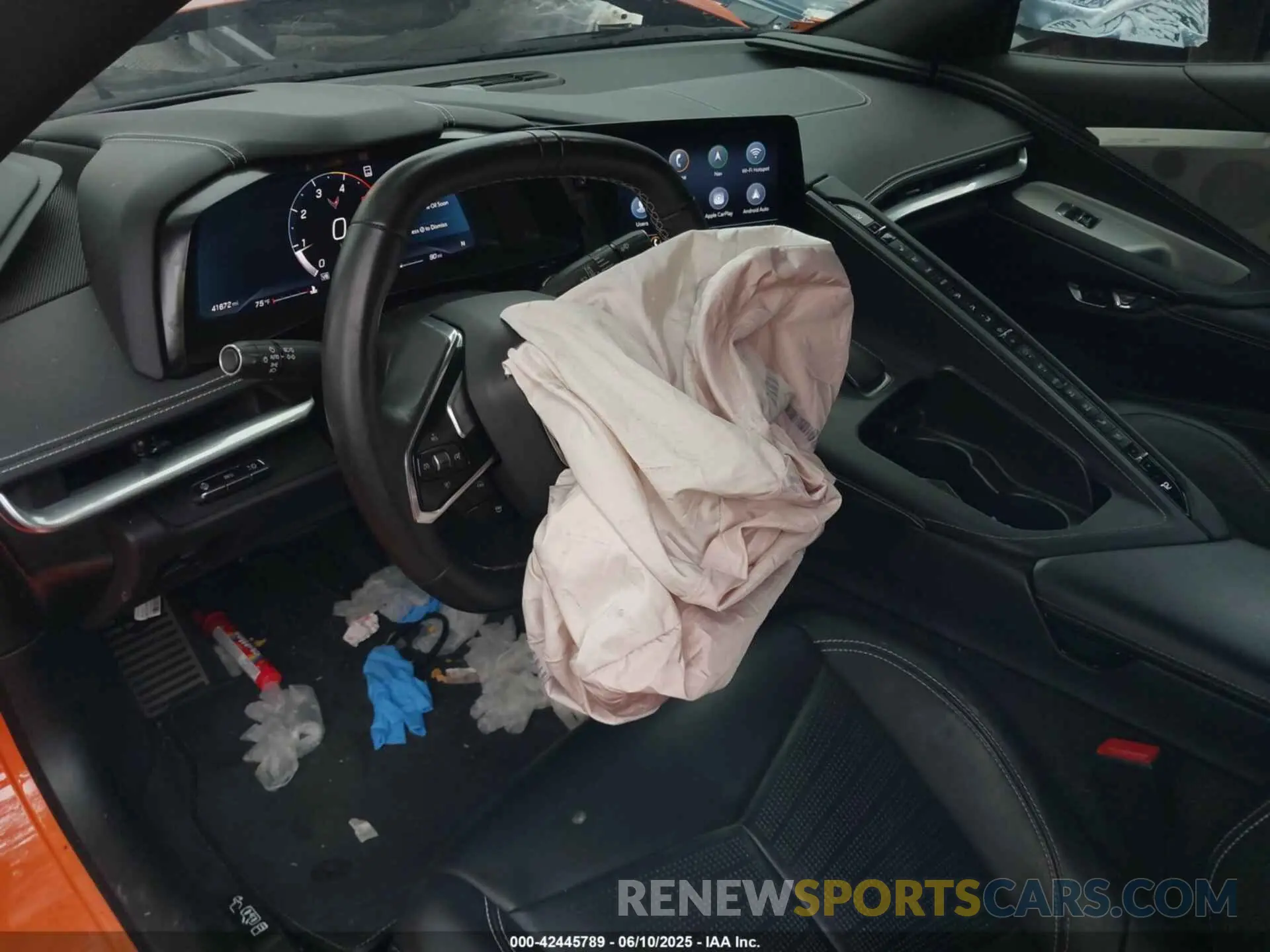 5 Photograph of a damaged car 1G1YB2D4XN5111891 CHEVROLET CORVETTE STINGRAY 2022