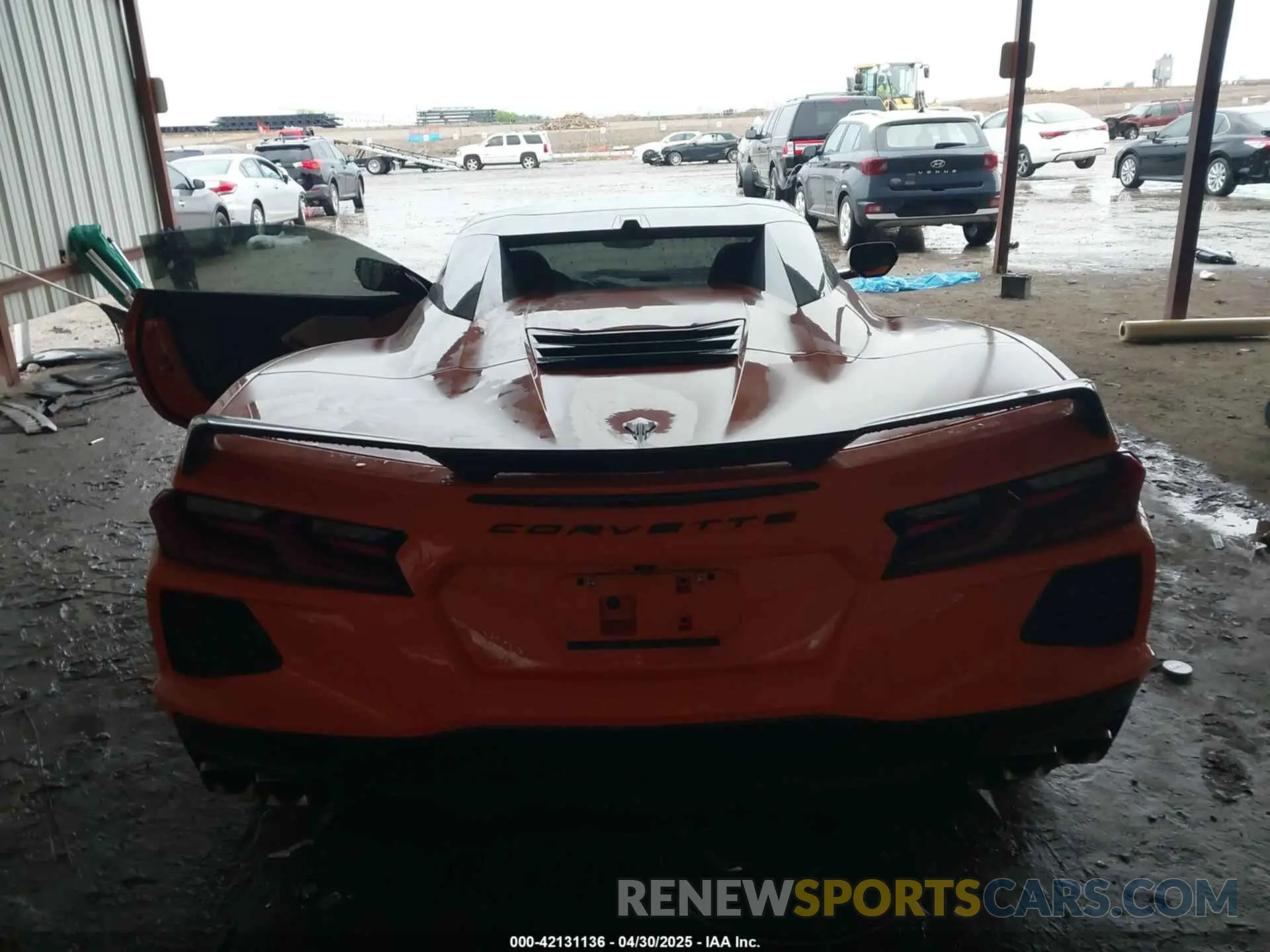 15 Photograph of a damaged car 1G1YB3D45N5119838 CHEVROLET CORVETTE STINGRAY 2022