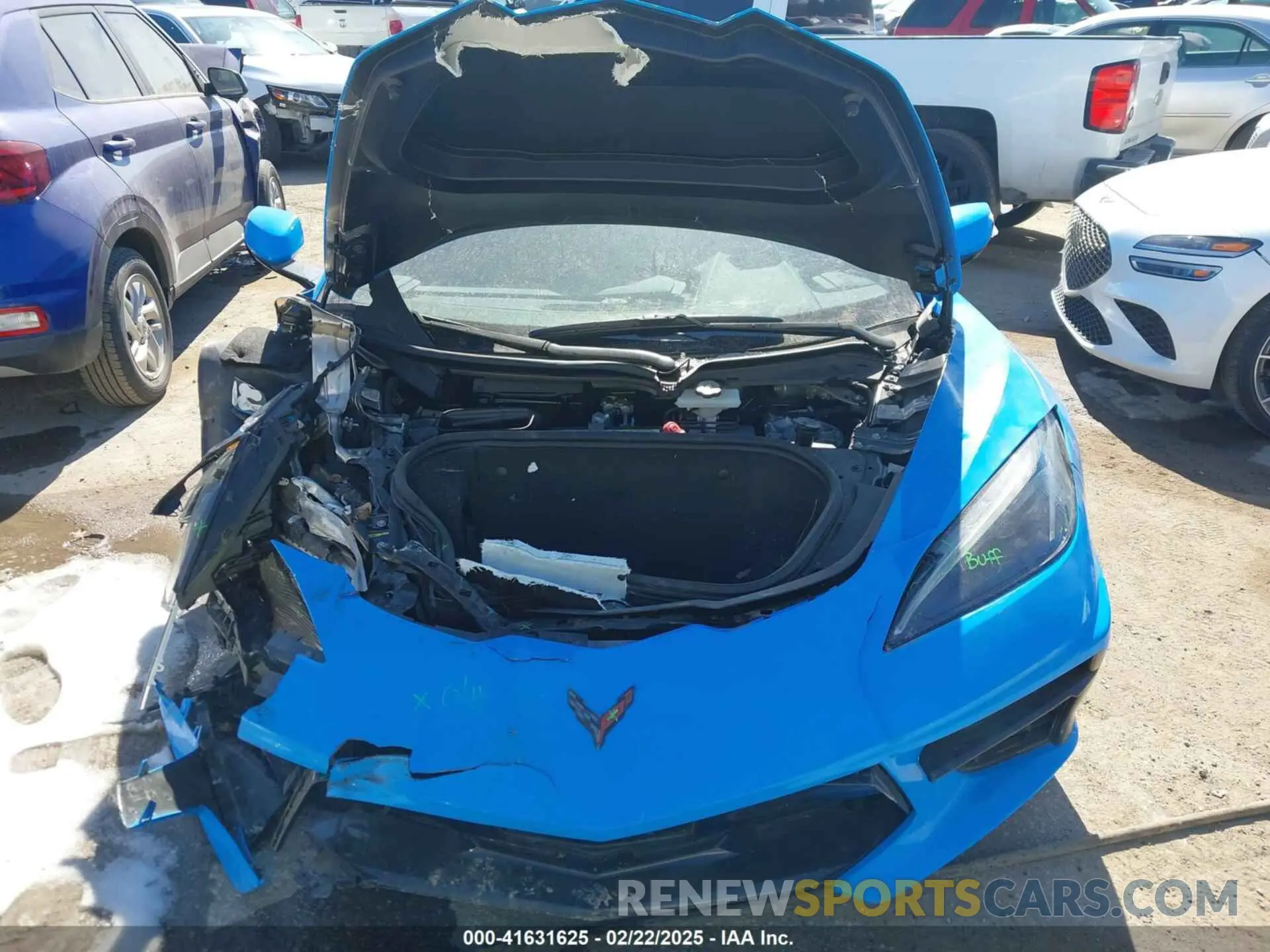 13 Фотография поврежденного автомобиля 1G1YA2D40P5129757 CHEVROLET CORVETTE STINGRAY 2023