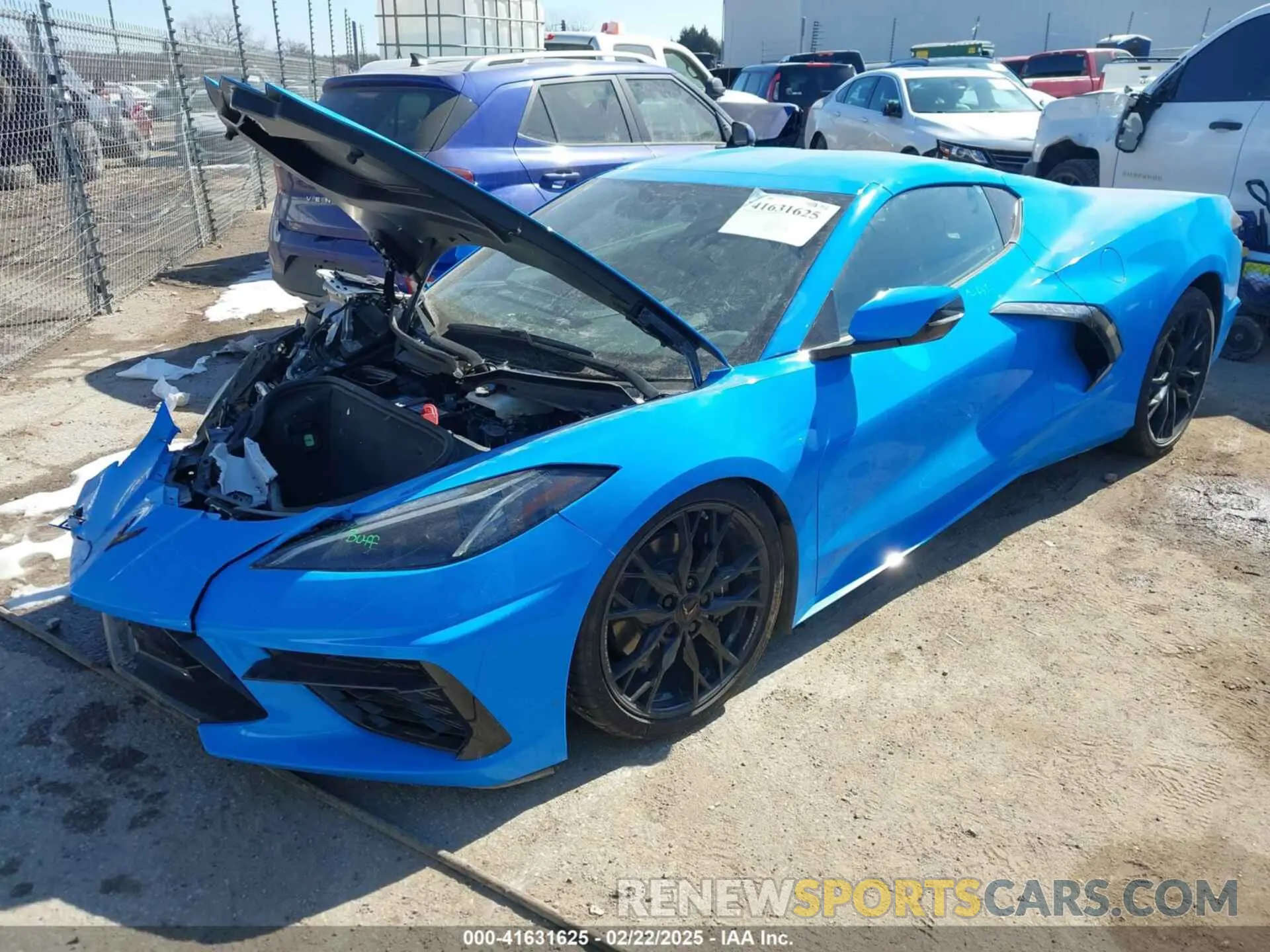 2 Фотография поврежденного автомобиля 1G1YA2D40P5129757 CHEVROLET CORVETTE STINGRAY 2023