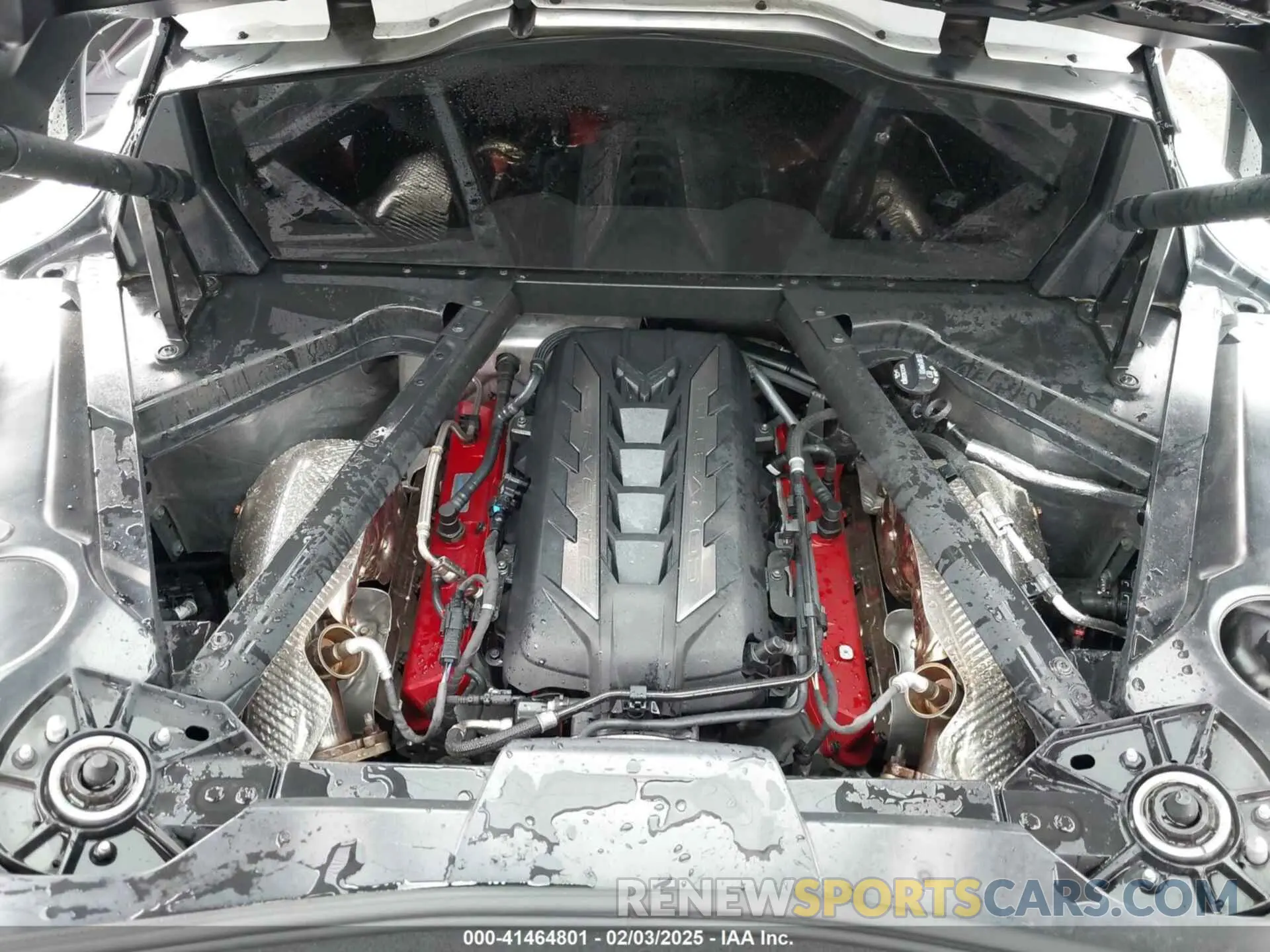 10 Photograph of a damaged car 1G1YA2D42P5116900 CHEVROLET CORVETTE STINGRAY 2023