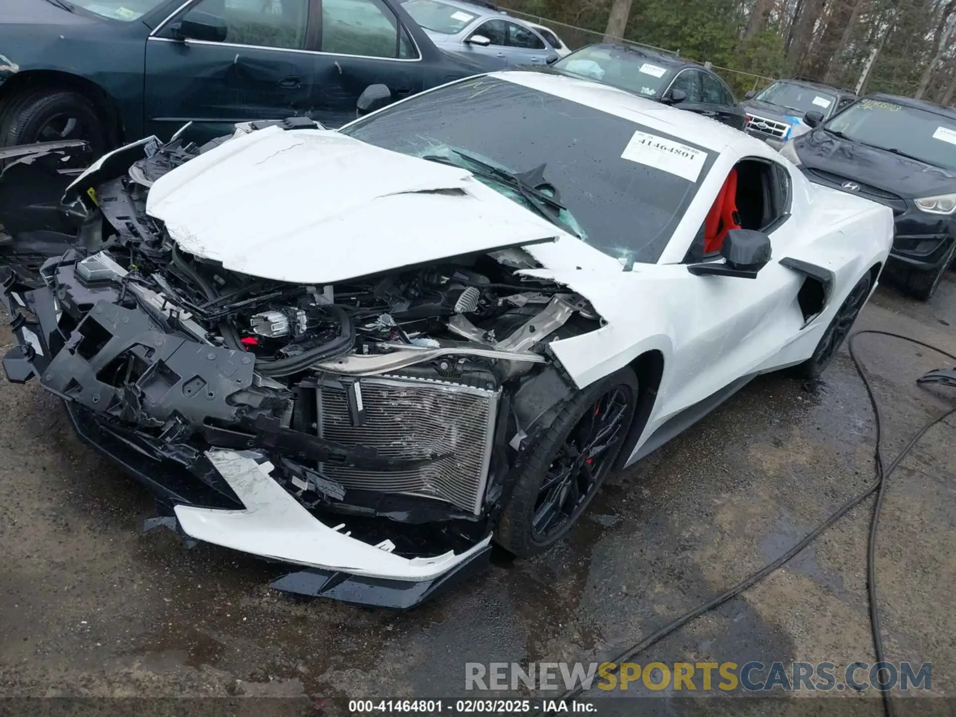 2 Photograph of a damaged car 1G1YA2D42P5116900 CHEVROLET CORVETTE STINGRAY 2023