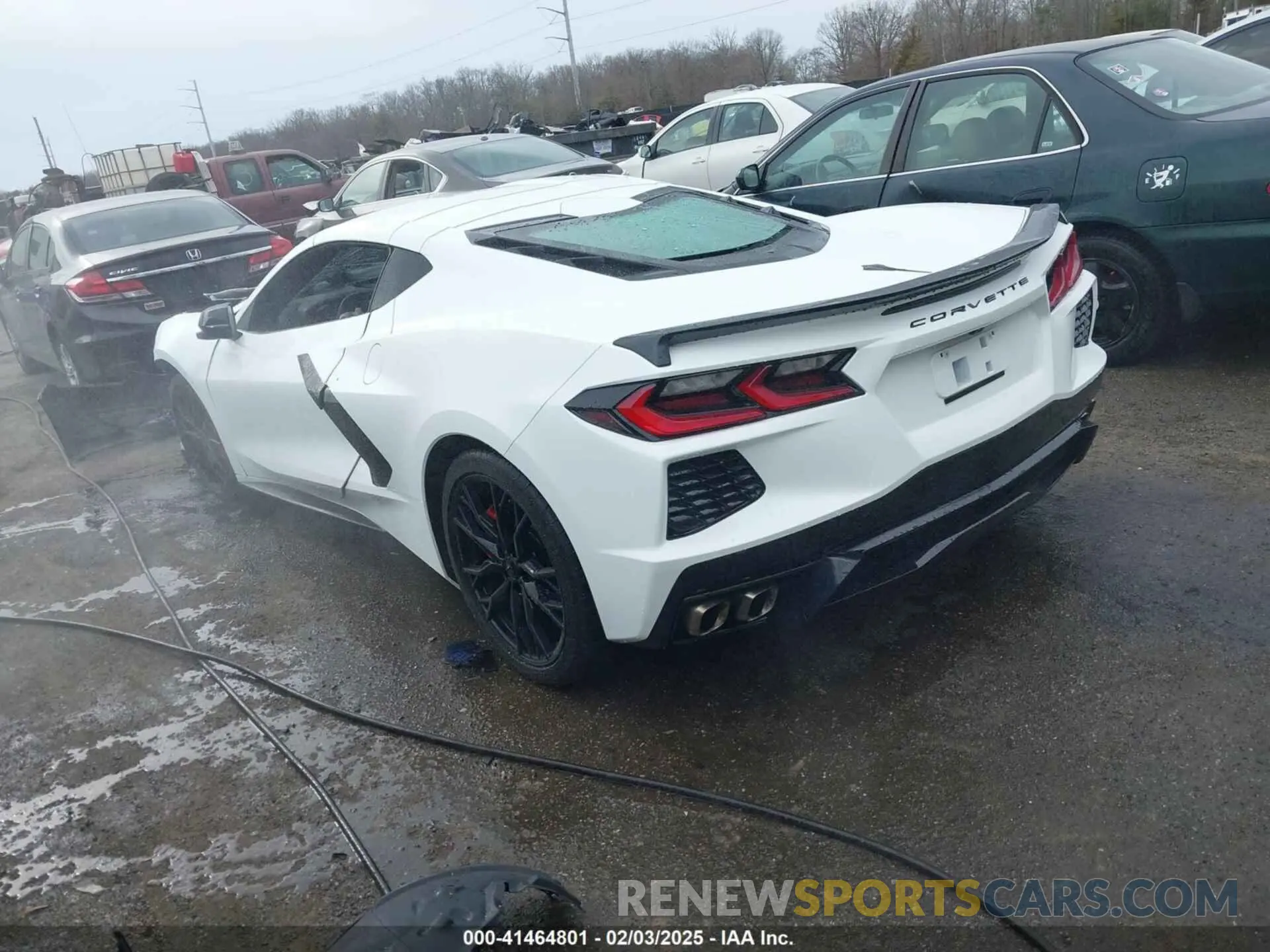 3 Photograph of a damaged car 1G1YA2D42P5116900 CHEVROLET CORVETTE STINGRAY 2023